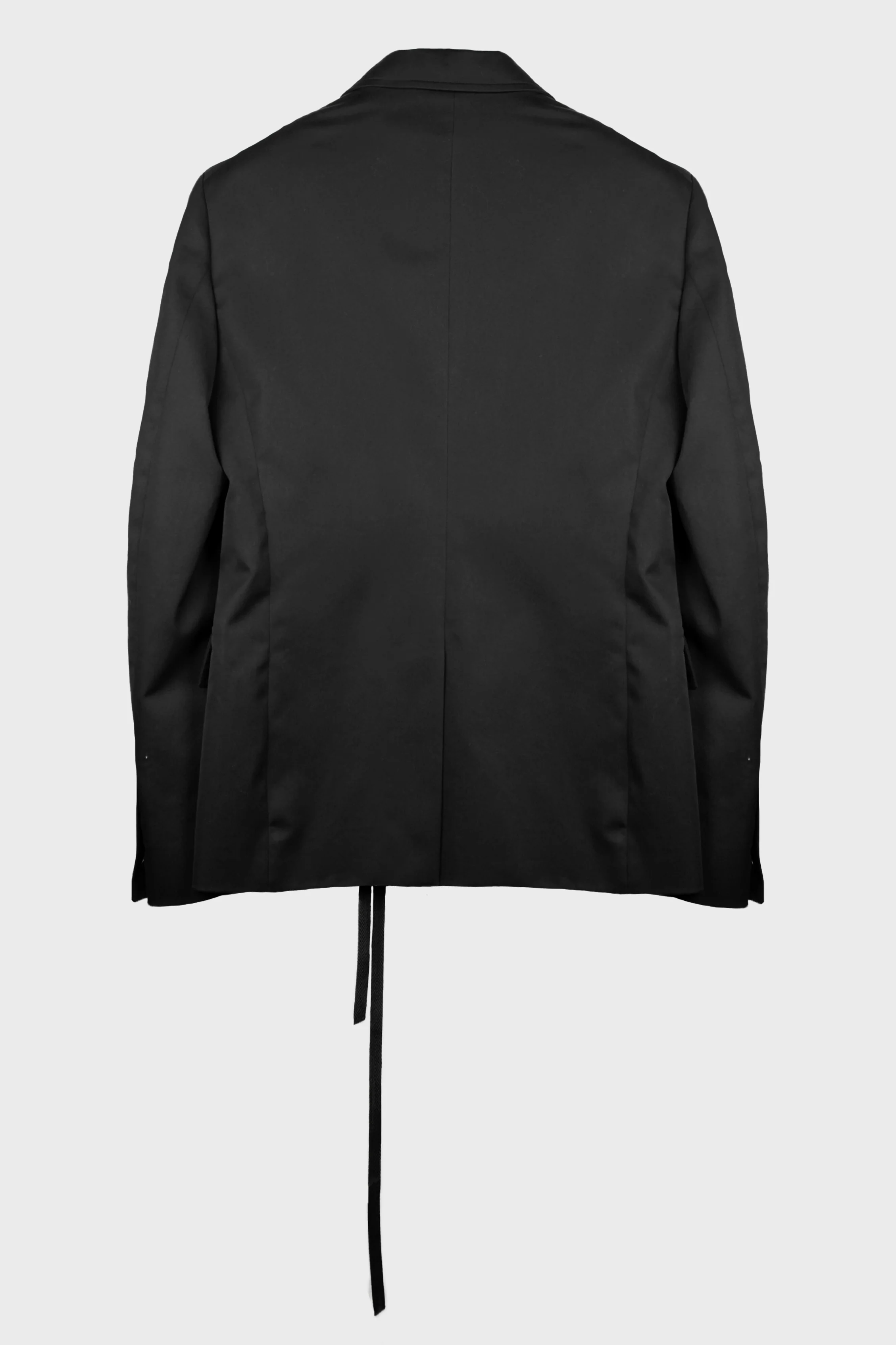 LUCIUS SLIM FIT DECONSTRUCTED JACKET BLACK - Image 3