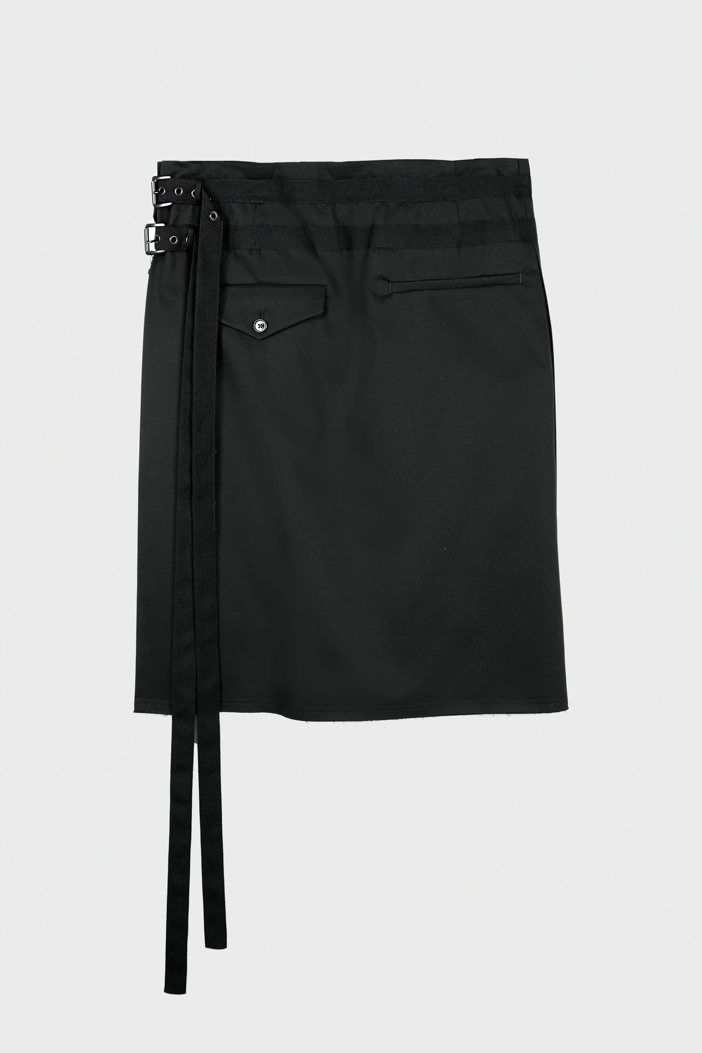 MANE KNEE LENGTH KILT BLACK - Image 4
