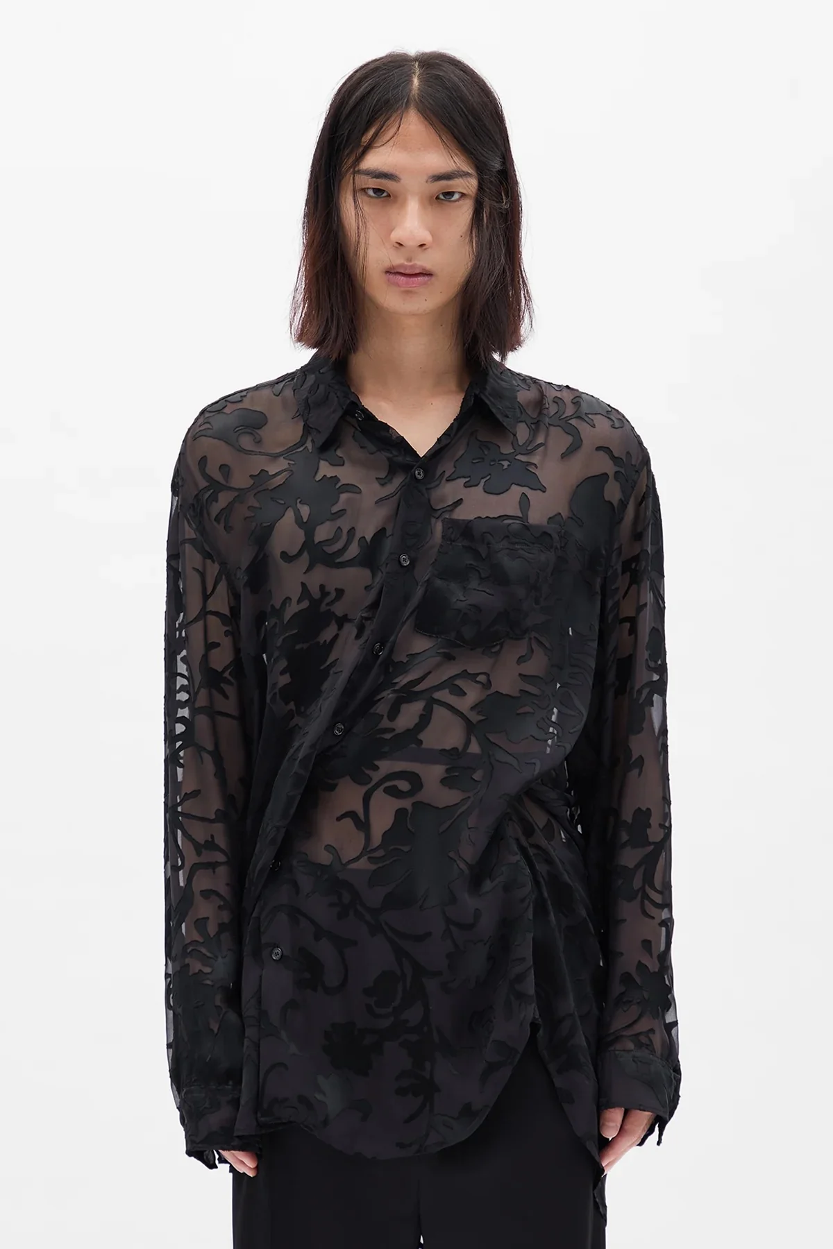 MARK HIGH COMFORT SHIRT BLACK - Image 2