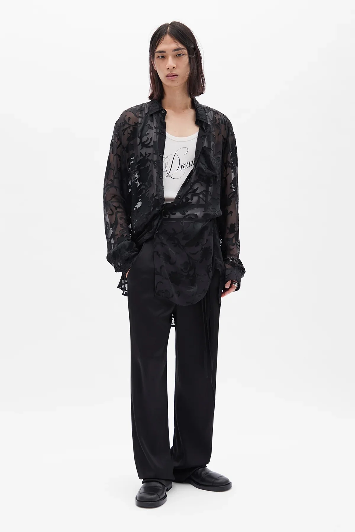 MARK HIGH COMFORT SHIRT BLACK - Image 5