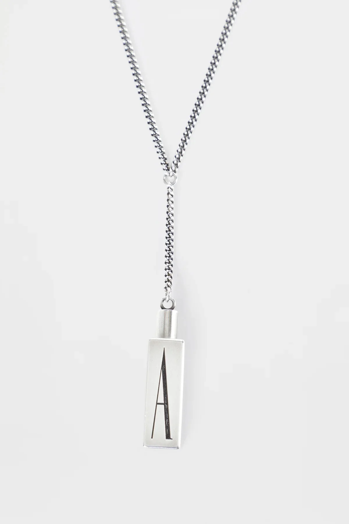 PAULU PERFUME PENDANT NECKLACE ANTIQUE SILVER - Image 2