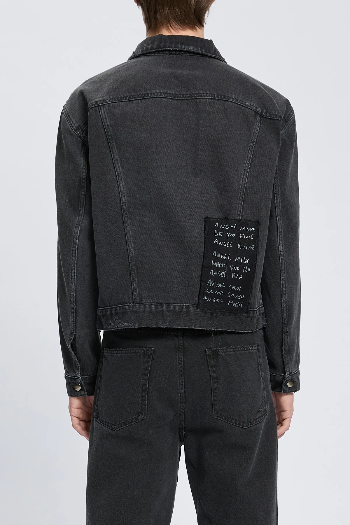 RAF 5-POCKETS STANDARD BLOUSON WITH PRINTED PATCHES FADED GREY - Image 5