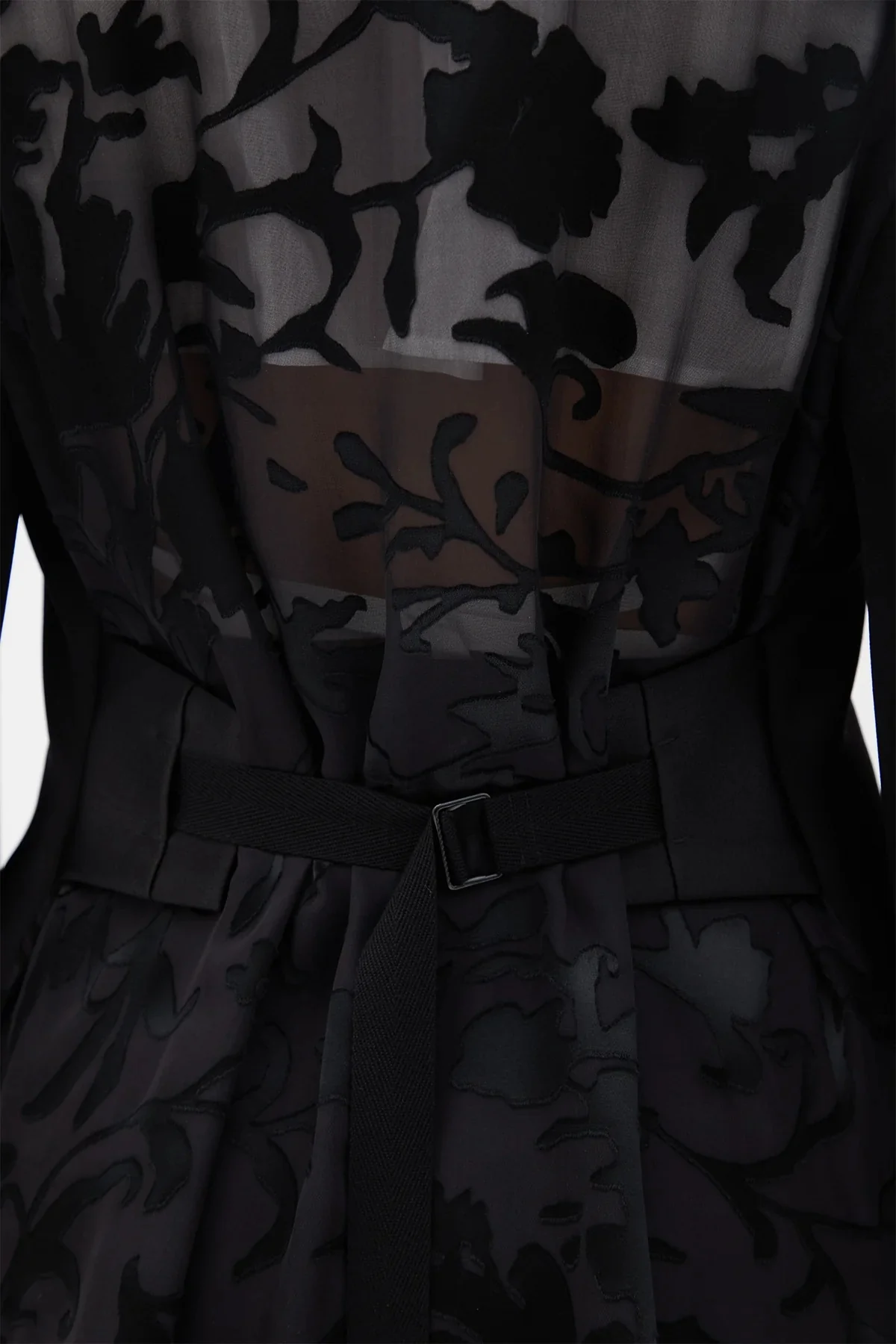 SUSA COMFORT TAILORED JACKET W/ DEVORE' RAMAGE SATIN CONTRAST - Image 6