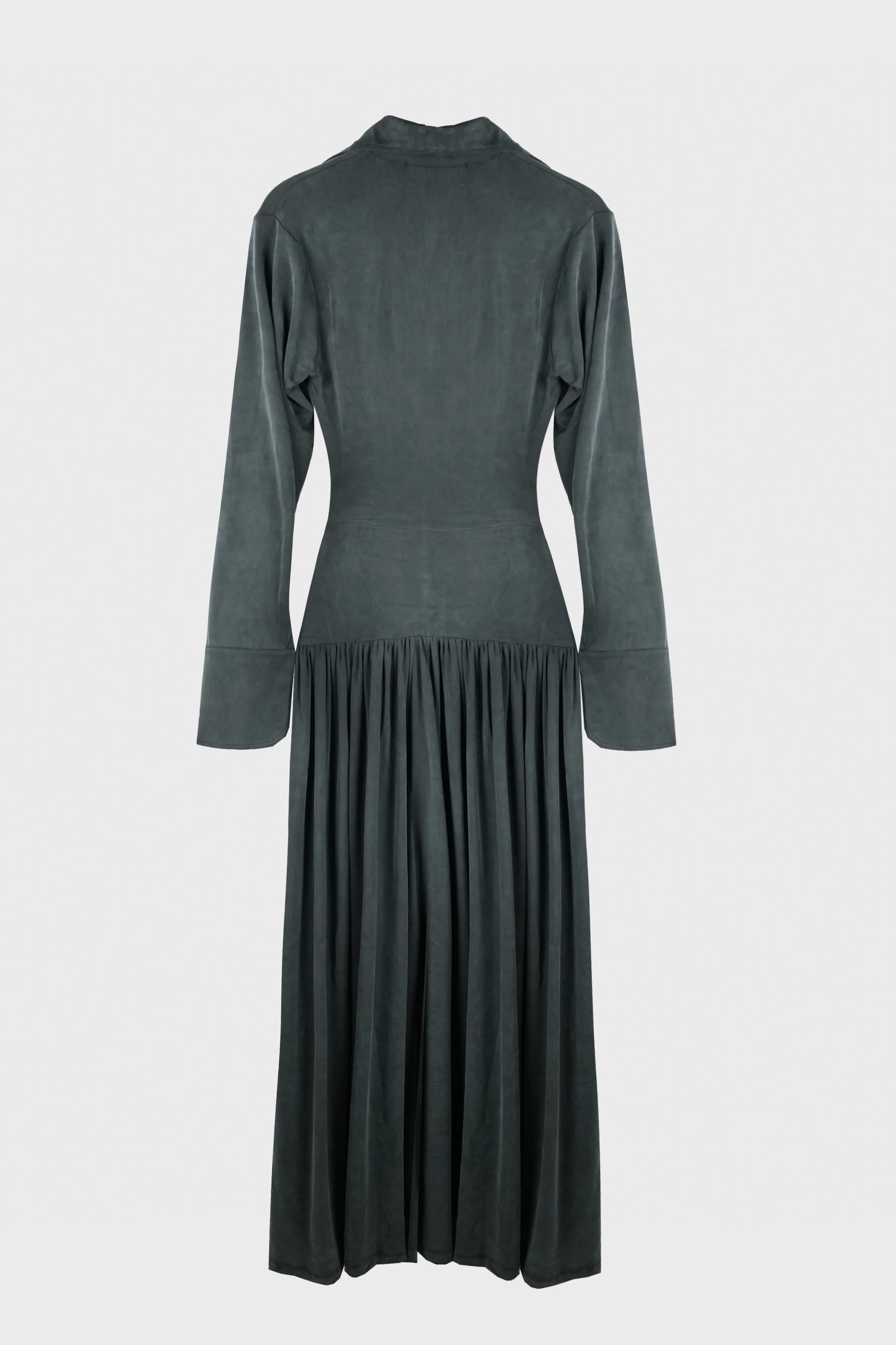 MER DRESS WASHED CHARCOAL - Image 2
