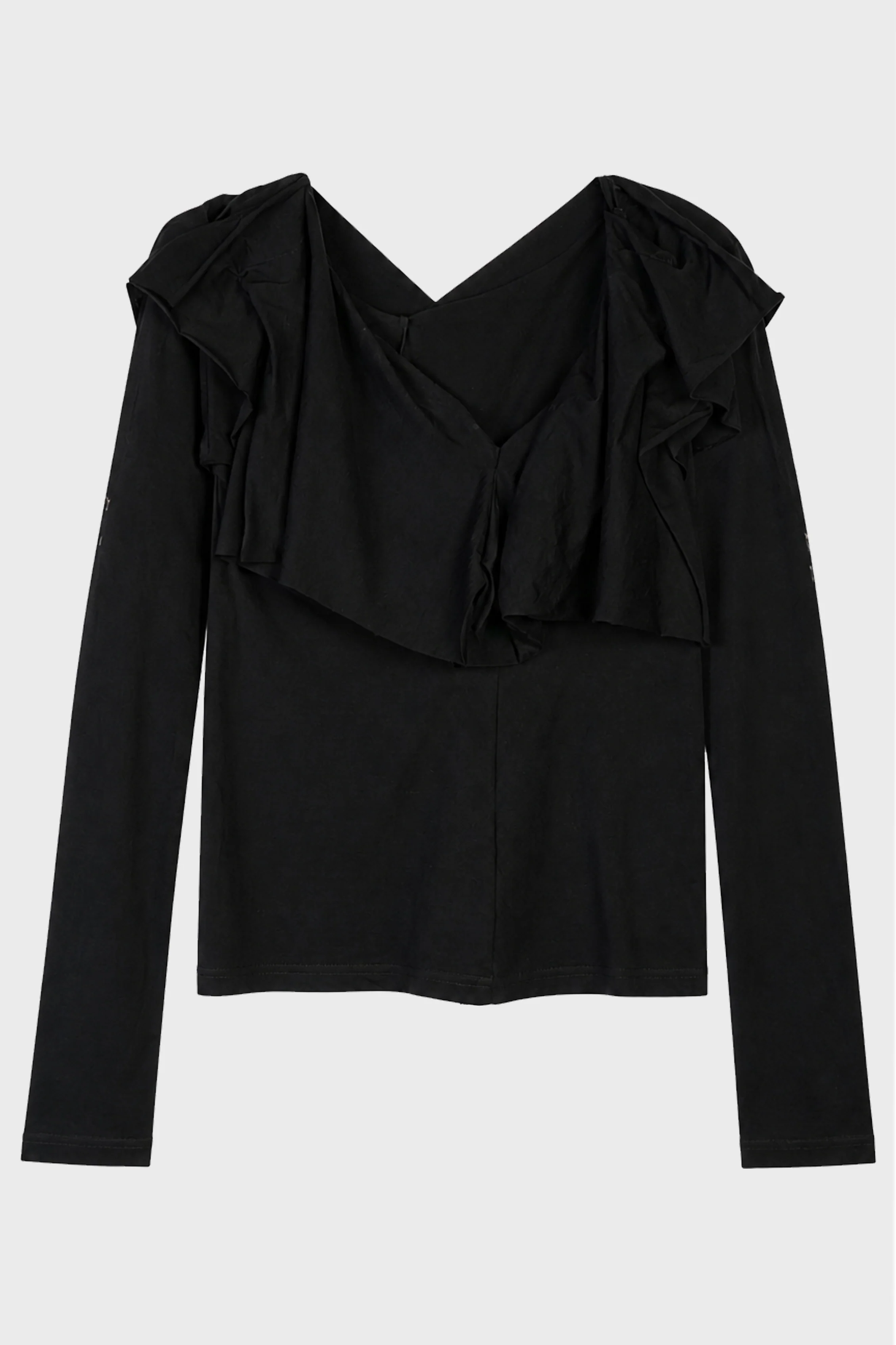 BIG COLLAR LONG SLV T - Image 2