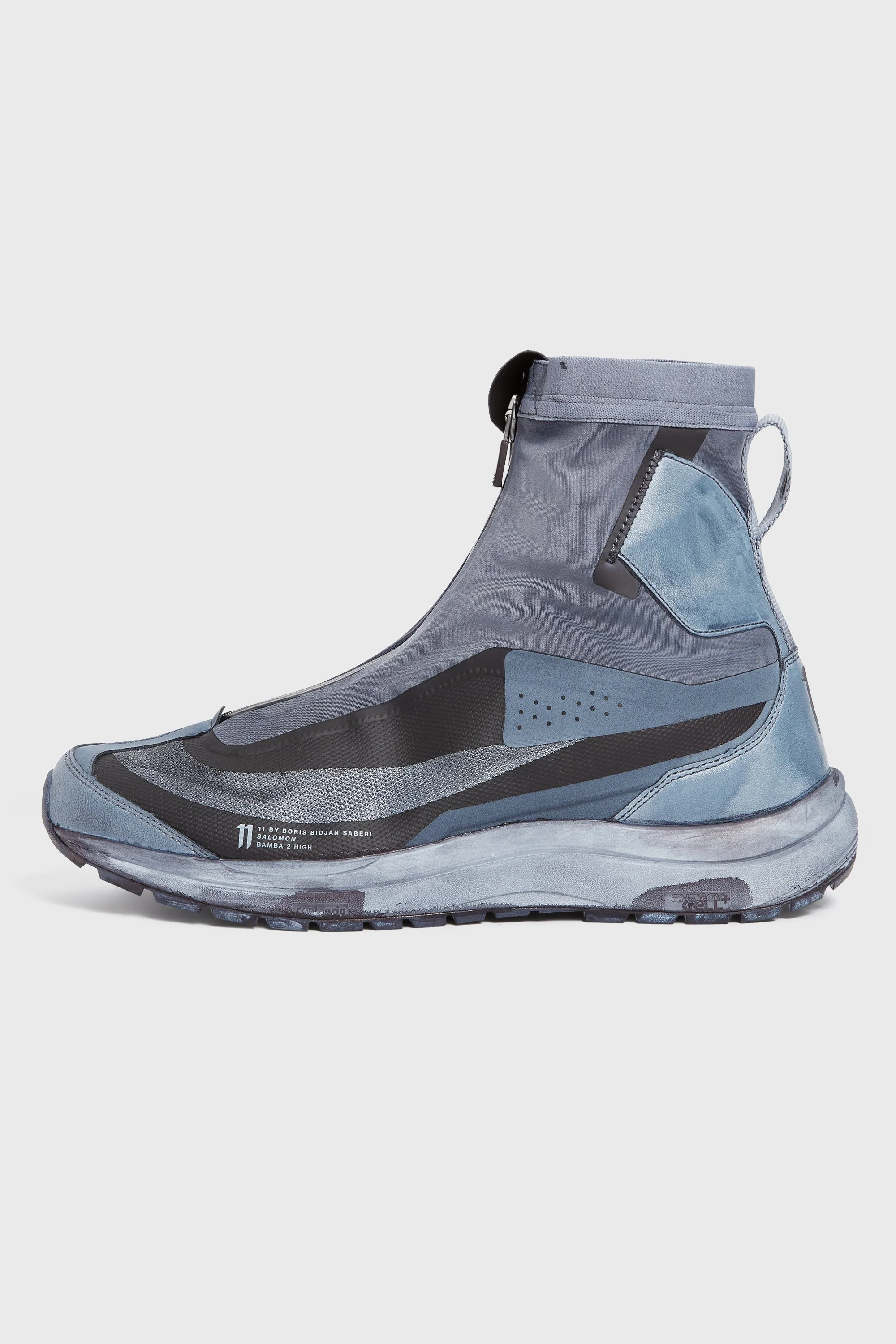 BLACK DYE SALOMON BAMBA2 HIGH SNEAKERS - Image 3
