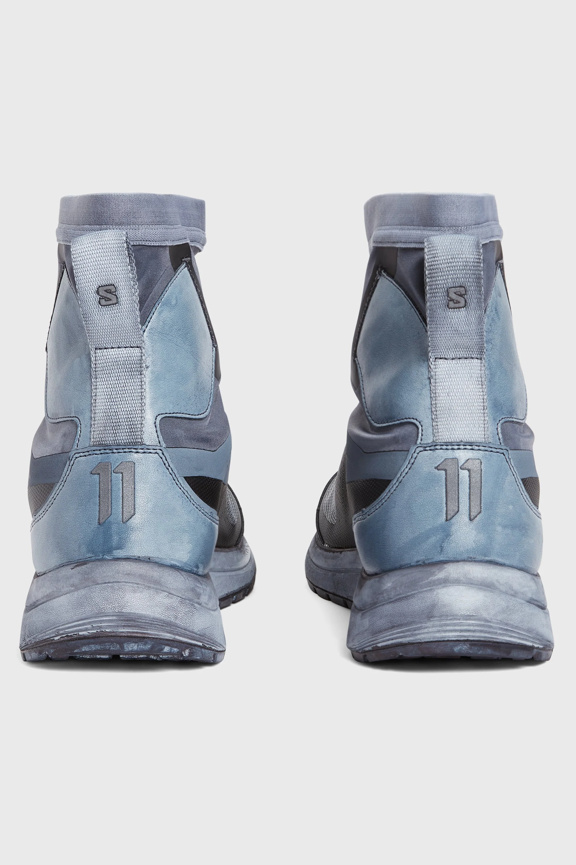 BLACK DYE SALOMON BAMBA2 HIGH SNEAKERS - Image 4