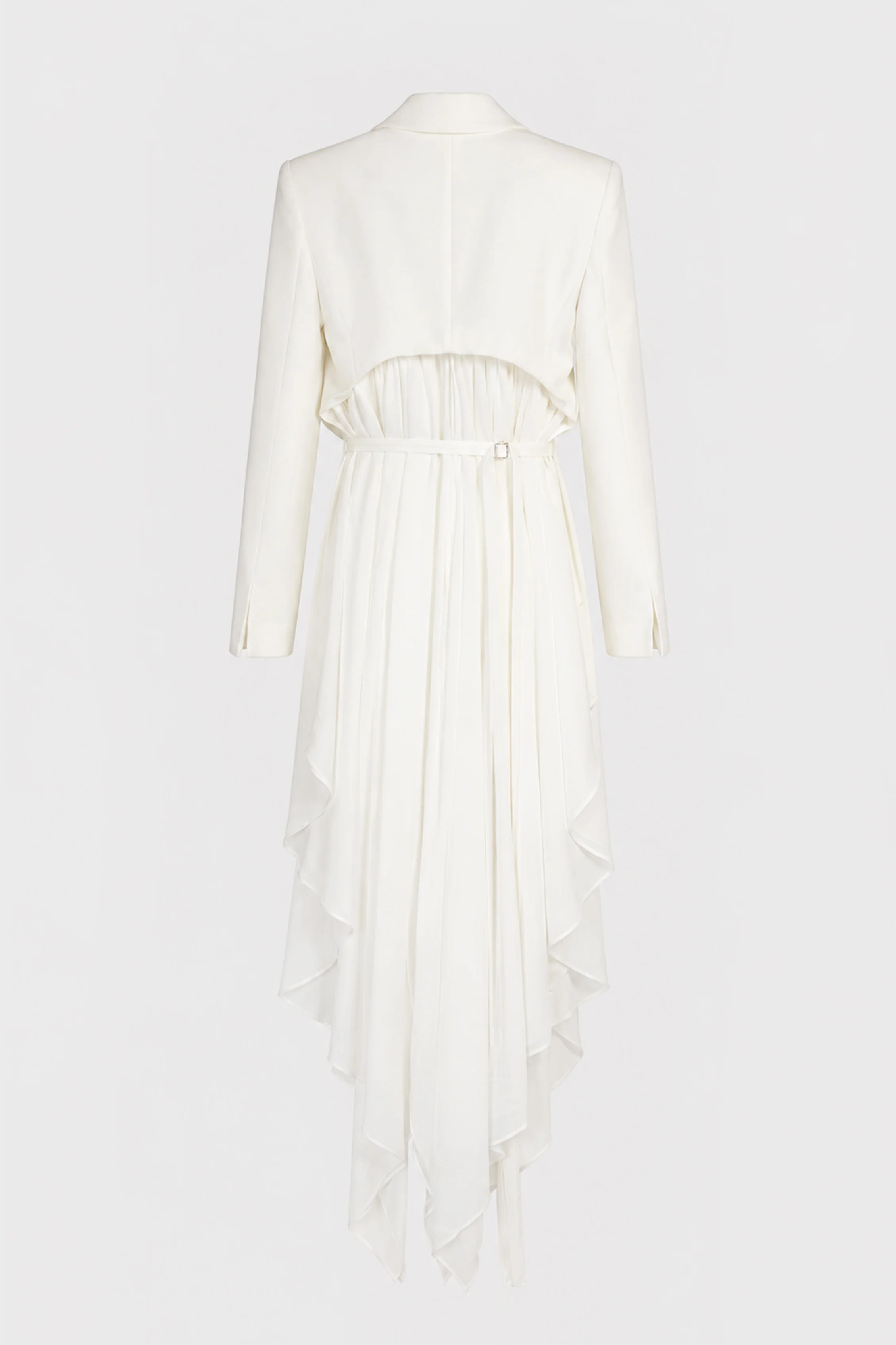 COMPACT TAILO JACKET WHITE PEARL - Image 3