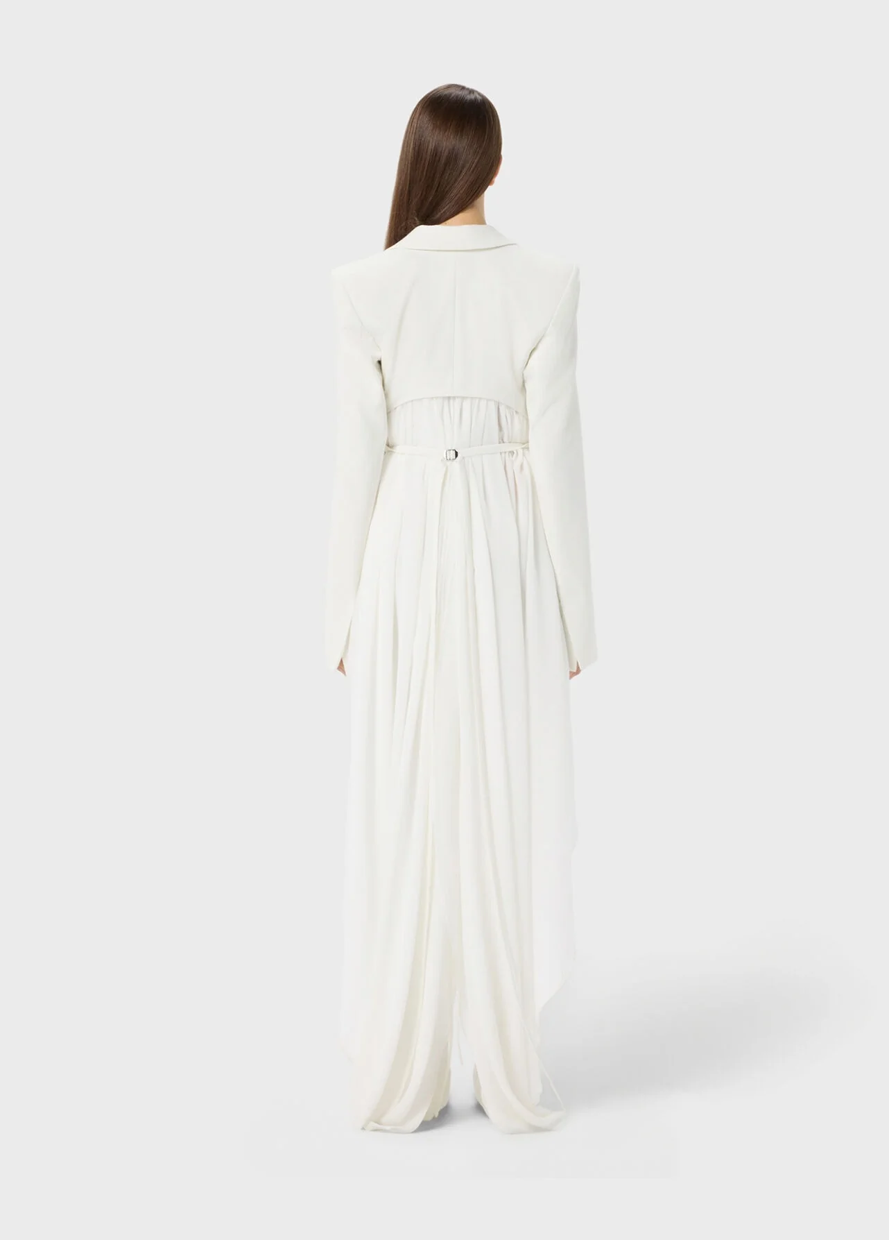 COMPACT TAILO JACKET WHITE PEARL - Image 4