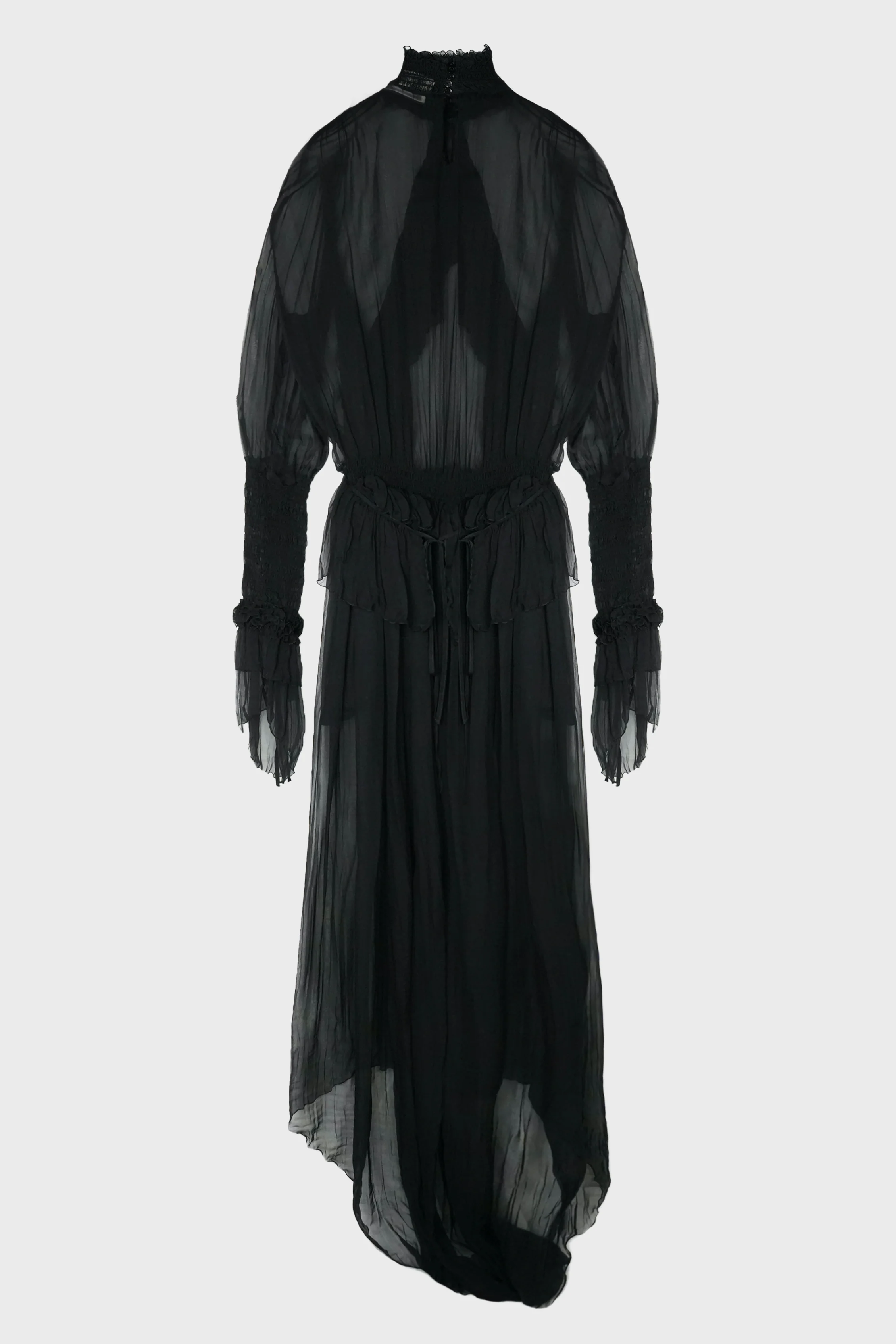 CHIFFON PLISSE DRESS - Image 2