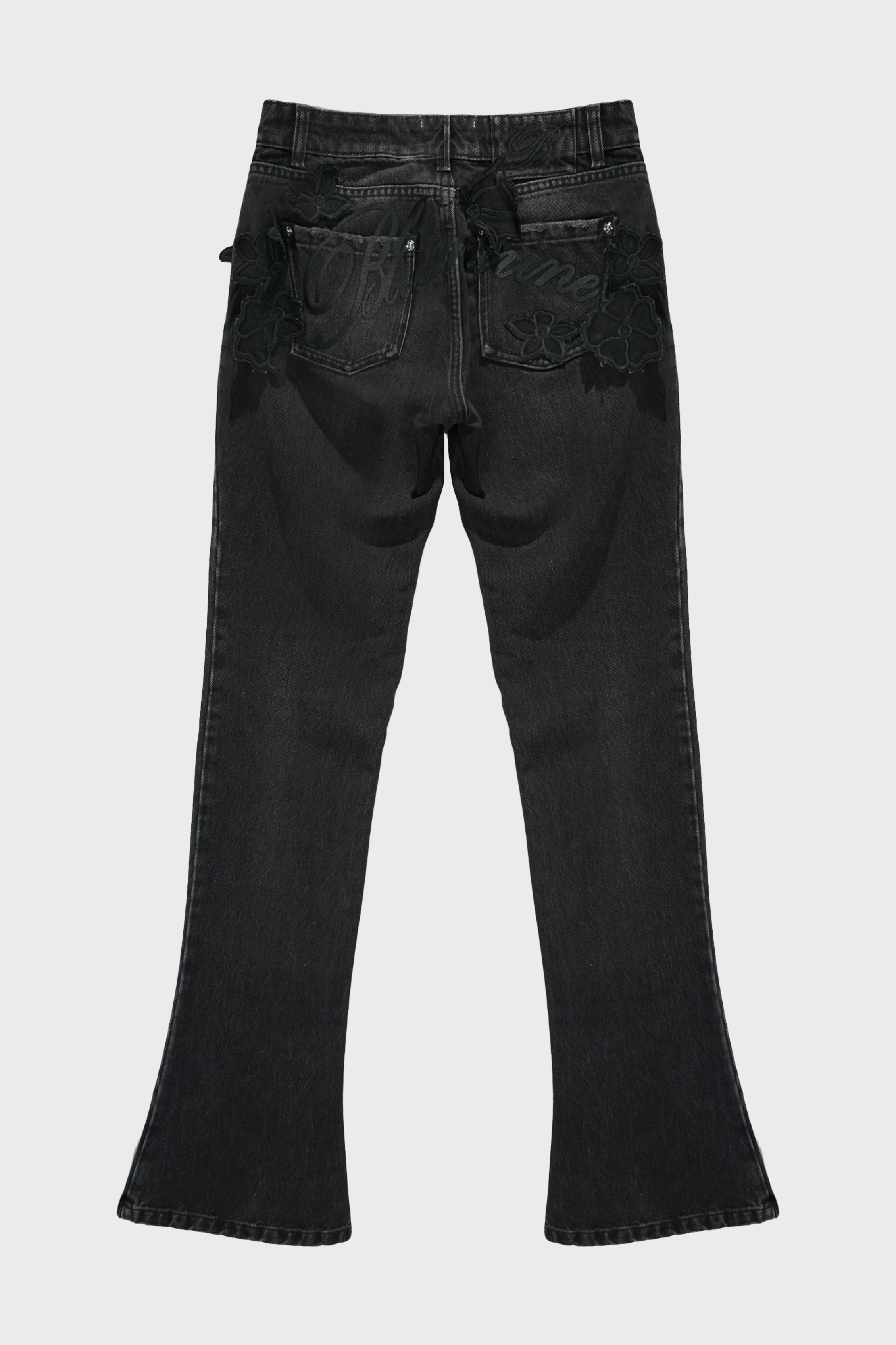 EMBR DENIM PANTS - Image 2