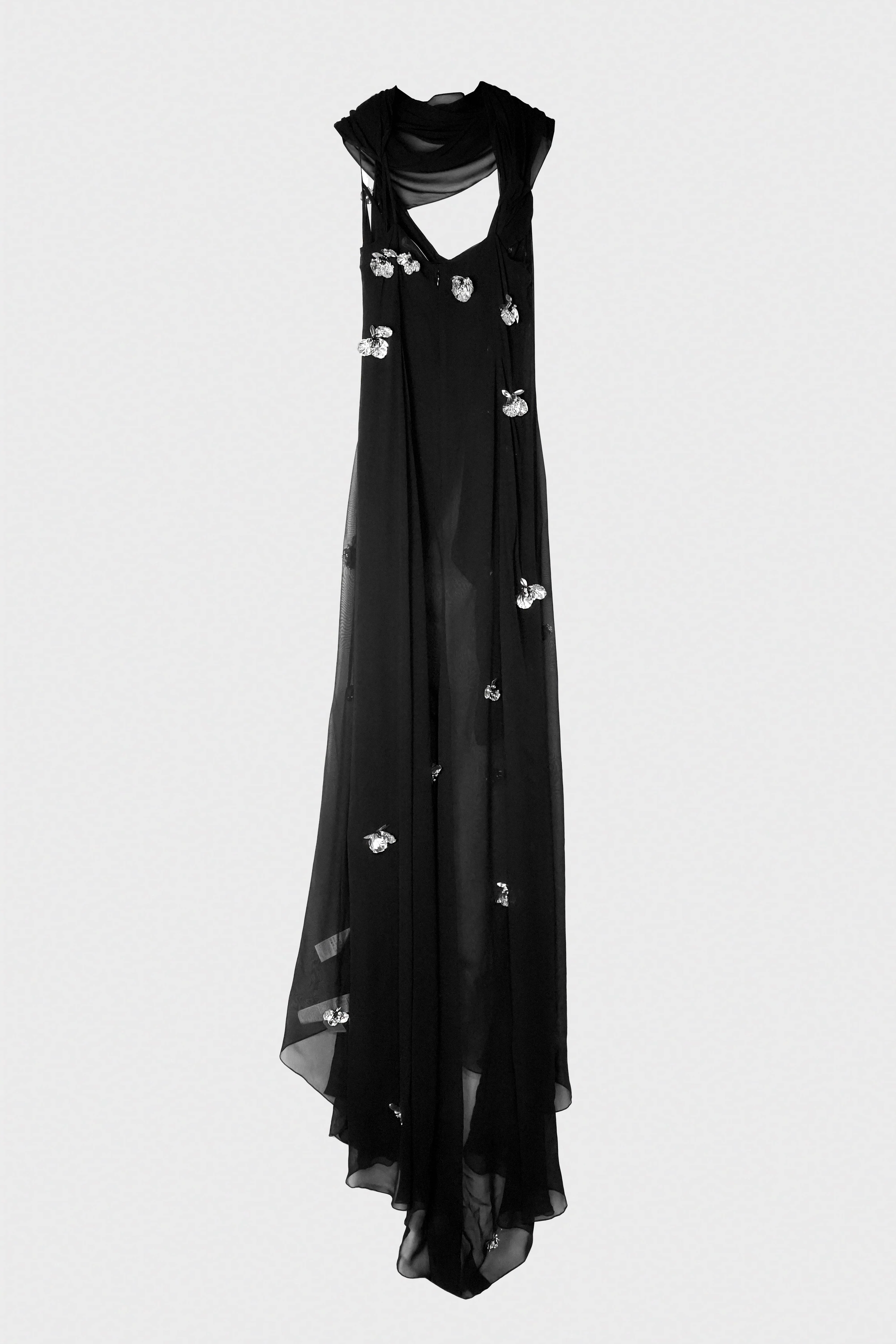 EMBR GEORGETTE DRESS - Image 2