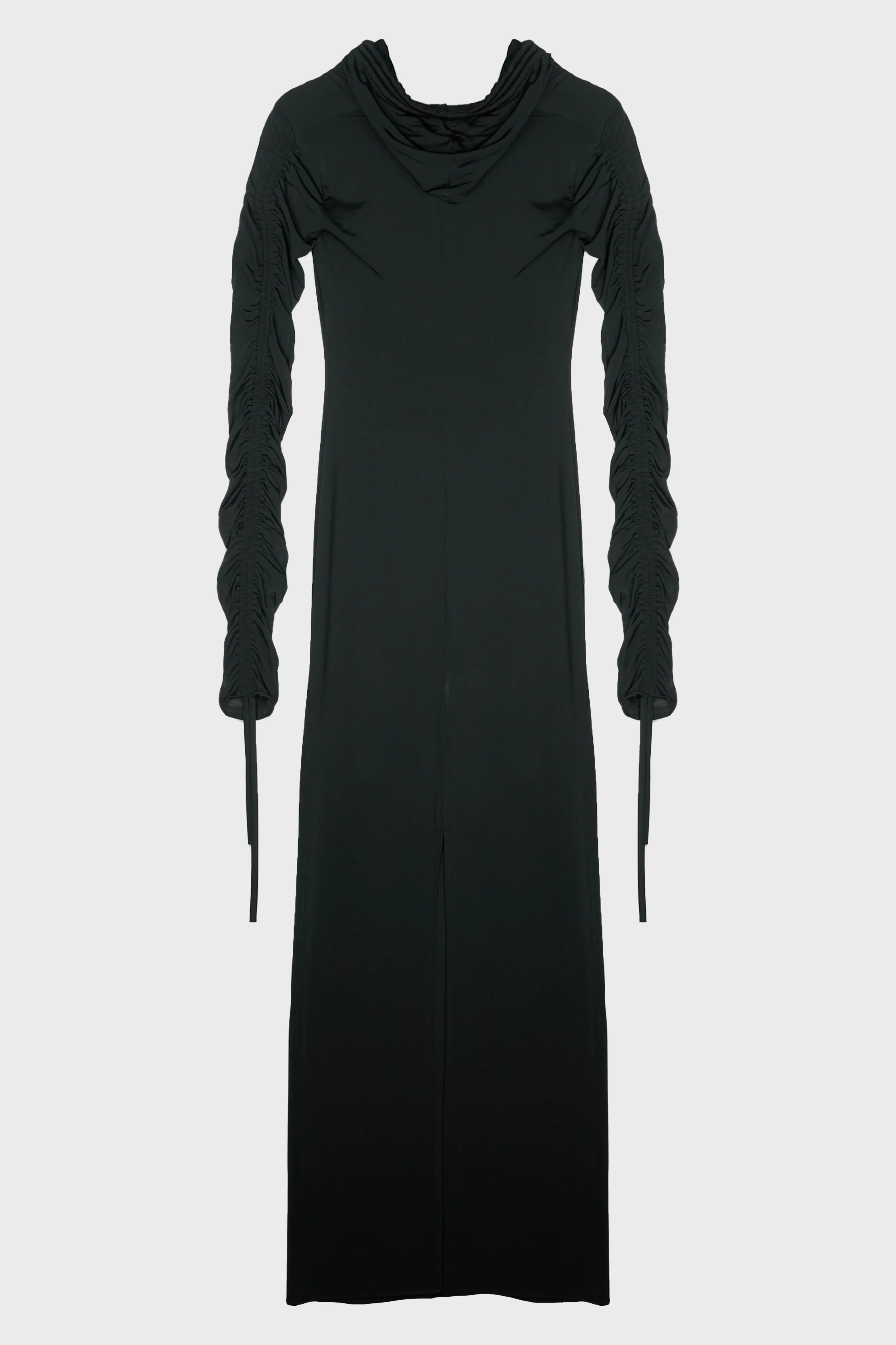FLUID JERSEY DRESS BLACK - Image 3