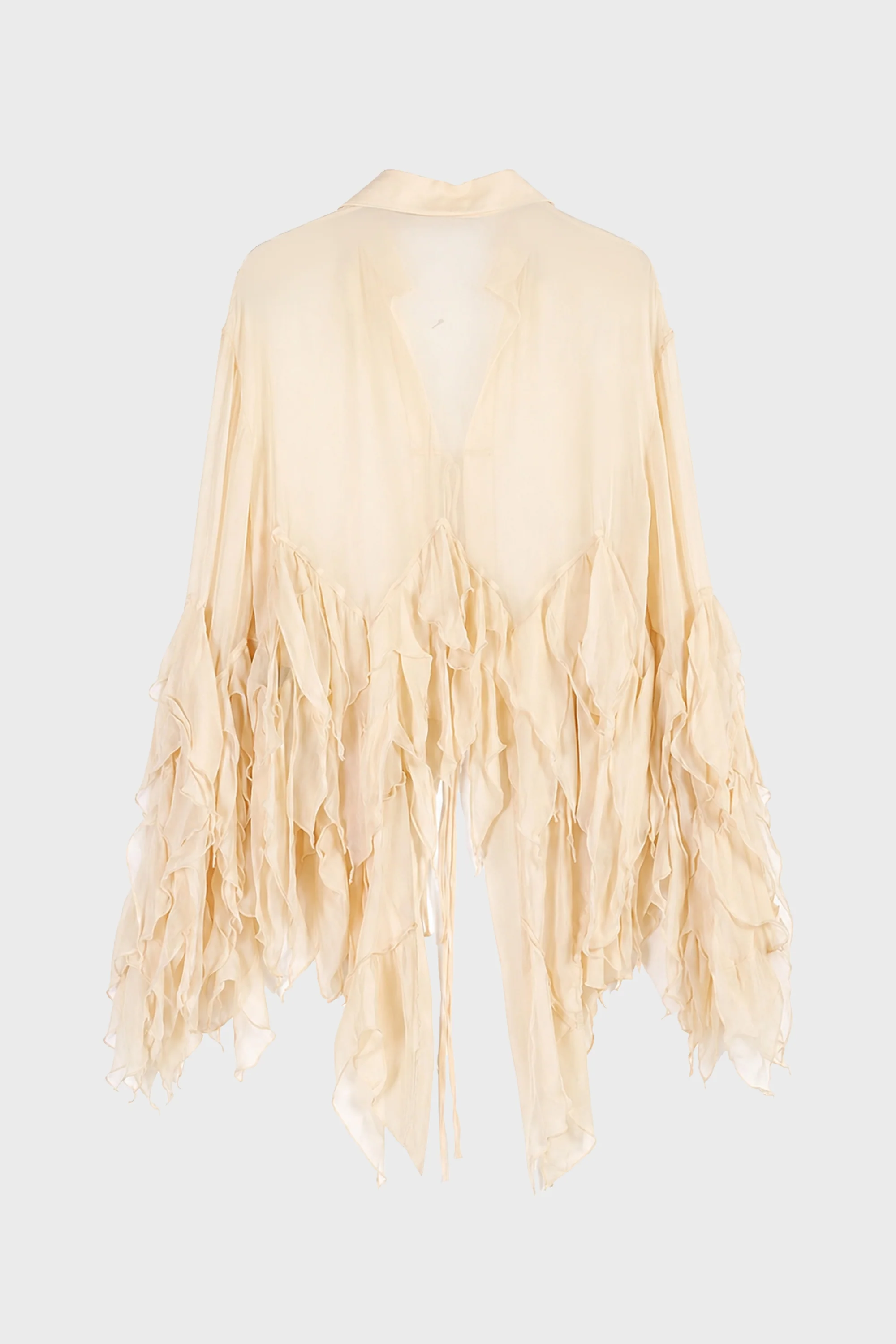 GEORG TOP W/RUFFLES READY TO DYE - Image 3