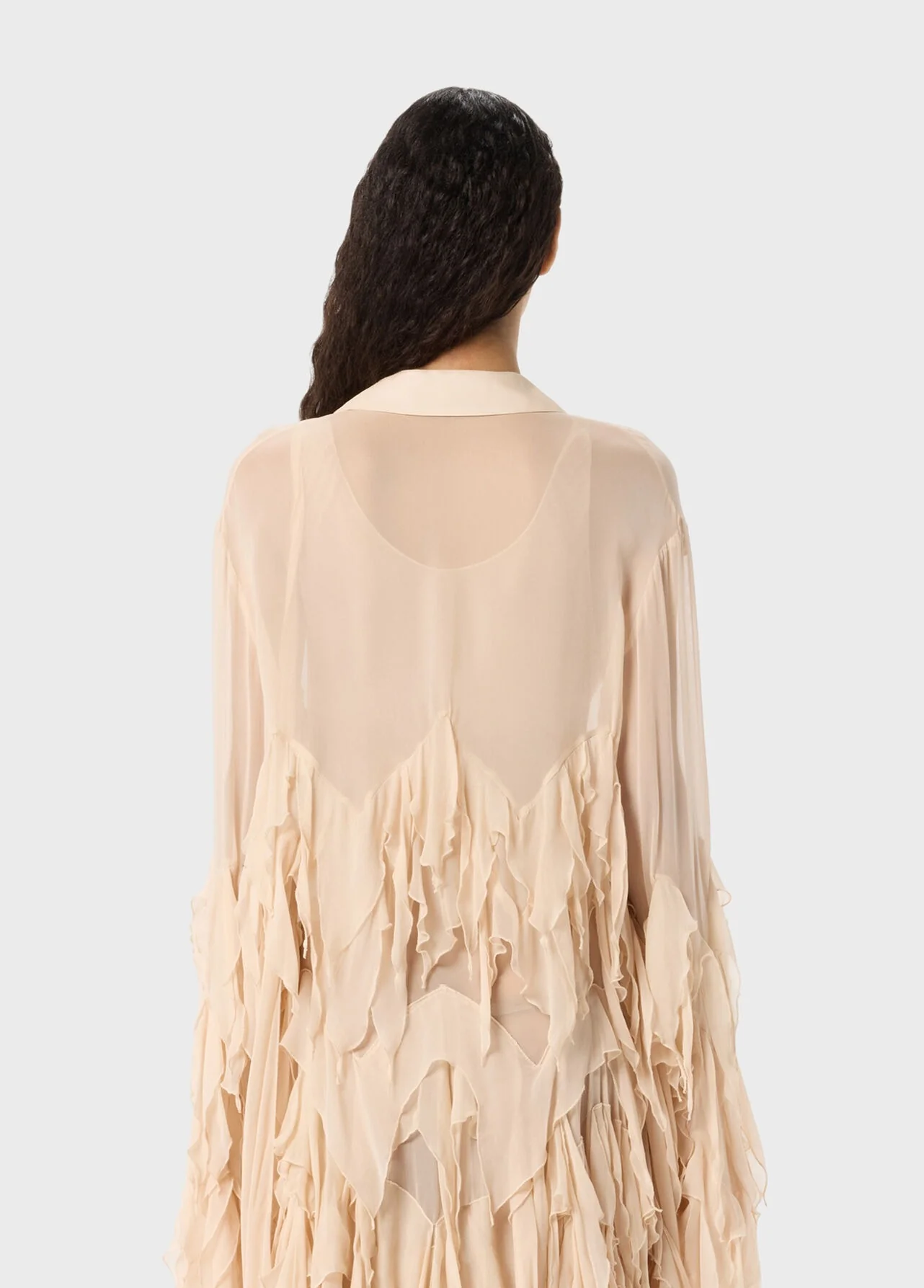 GEORG TOP W/RUFFLES READY TO DYE - Image 4
