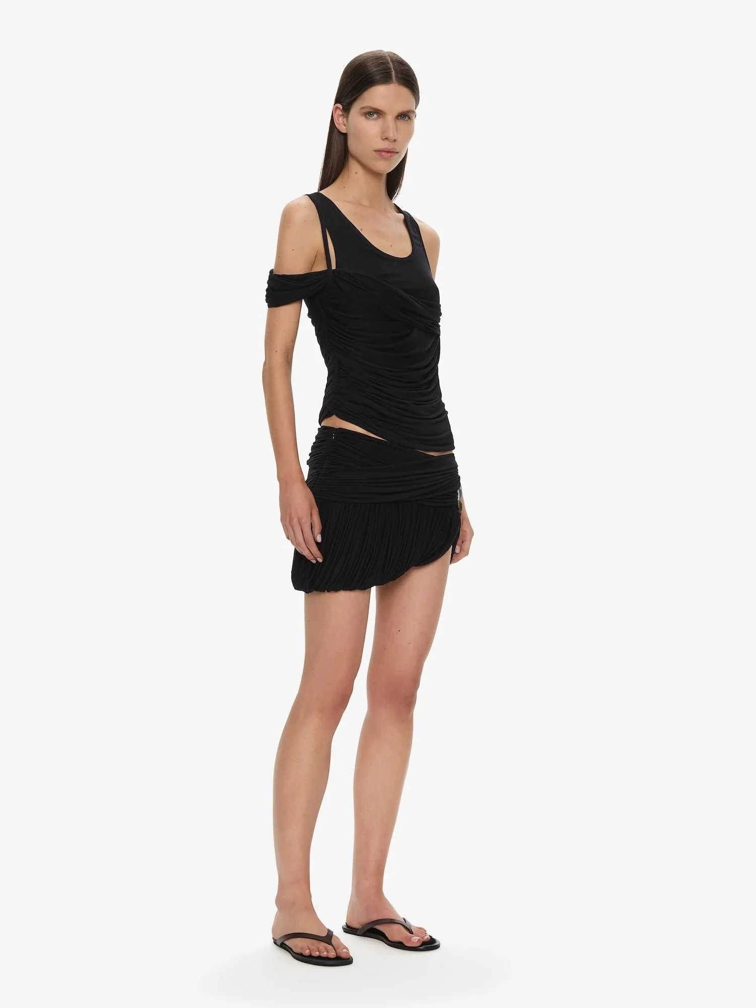BEACH GLASS SHAWL JERSEY TANK - Image 5