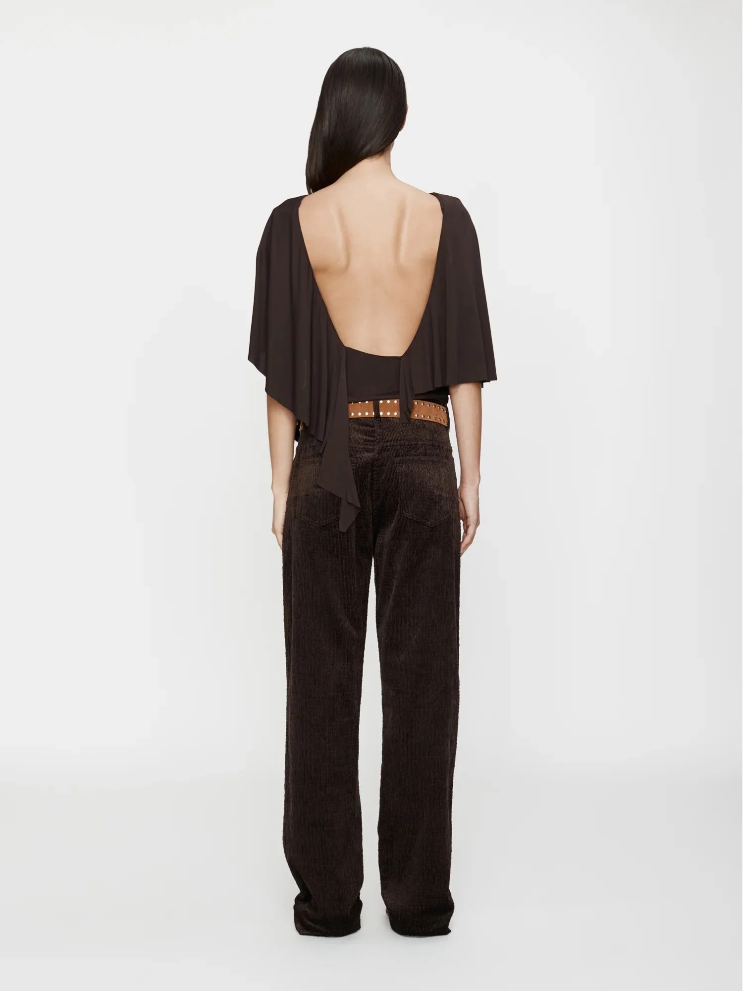 FLUTED JERSEY TOP - Image 4
