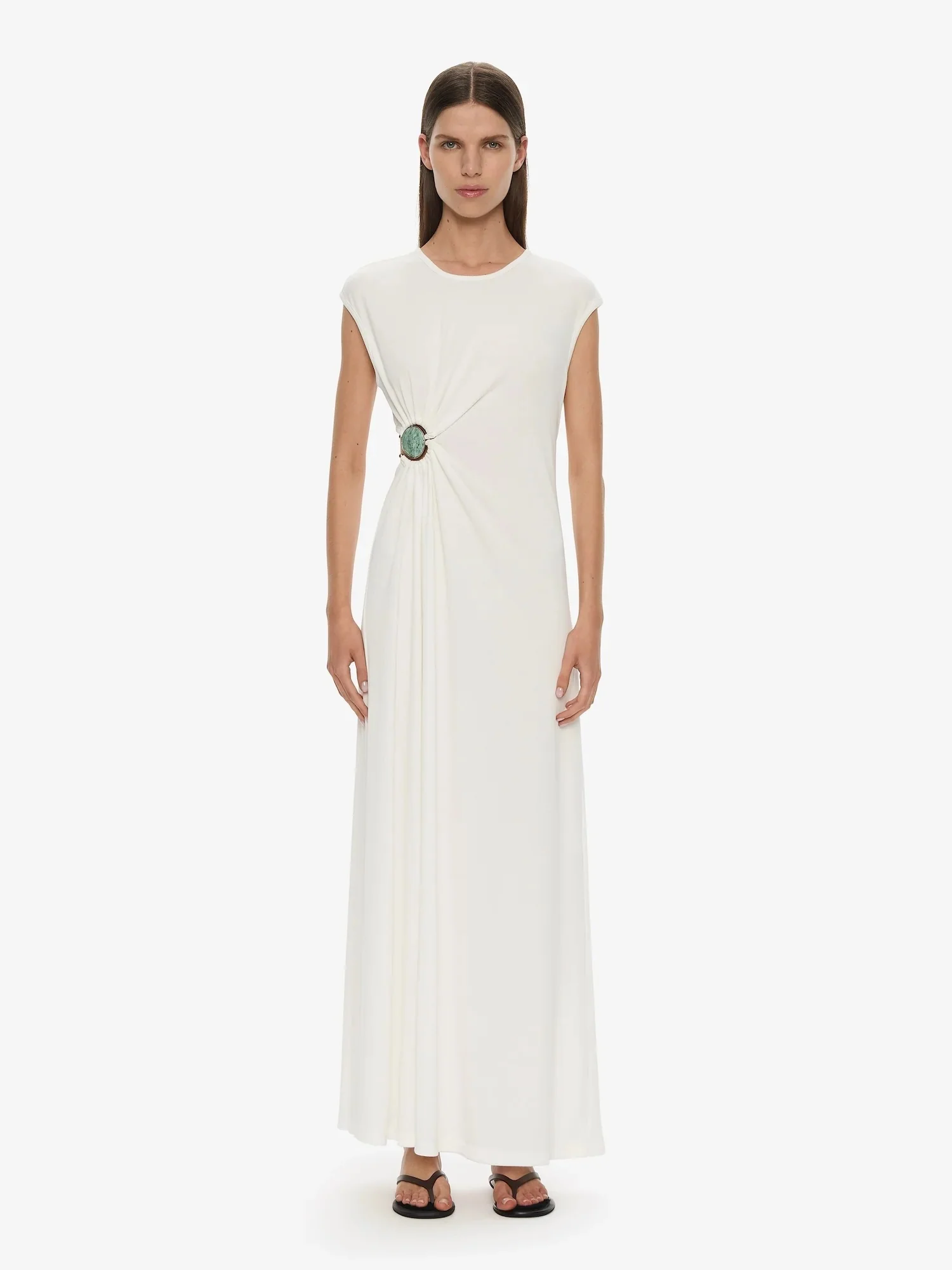 MINERAL STONE RUCHED TANK DRESS - Image 2