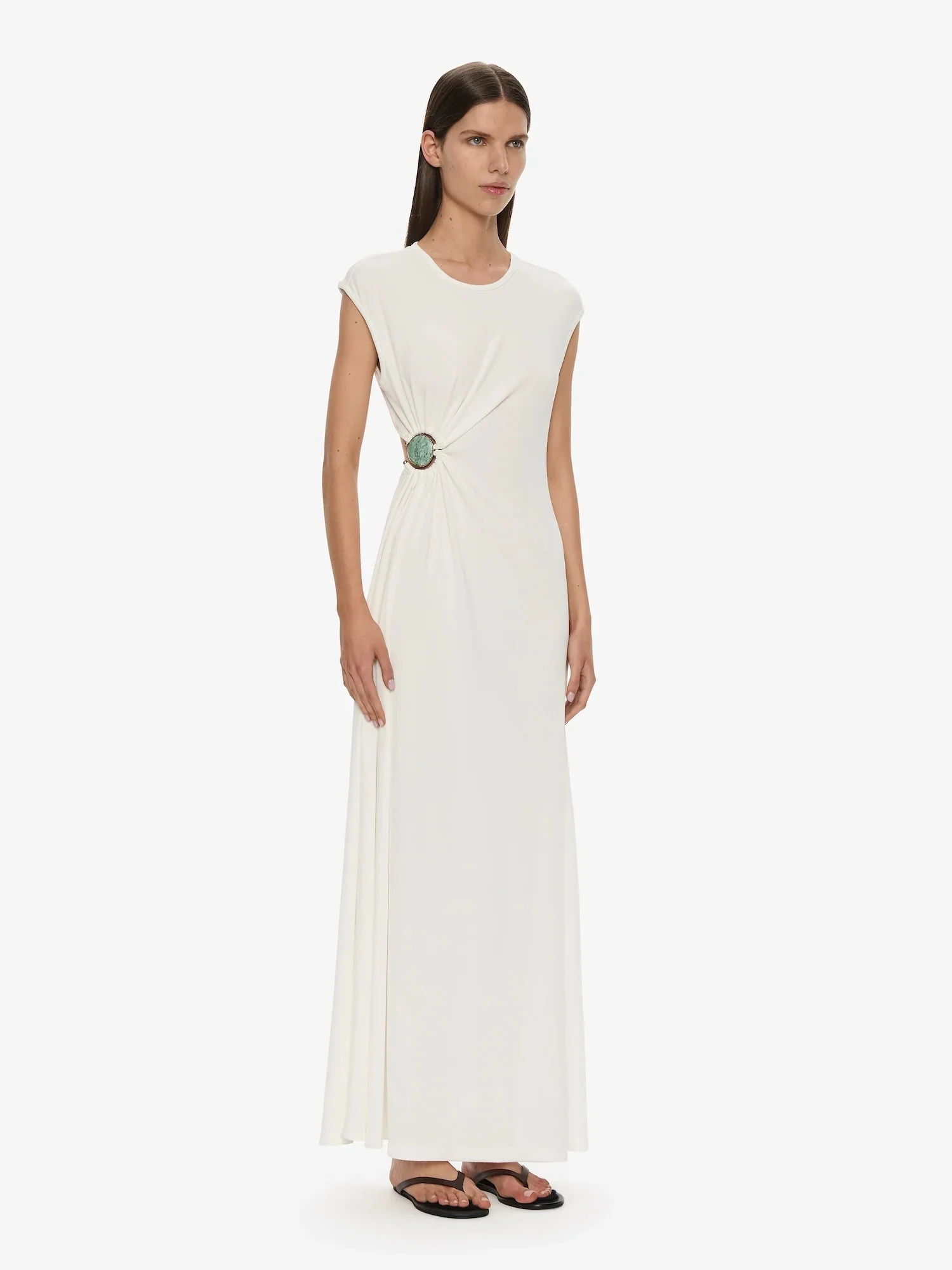 MINERAL STONE RUCHED TANK DRESS - Image 5