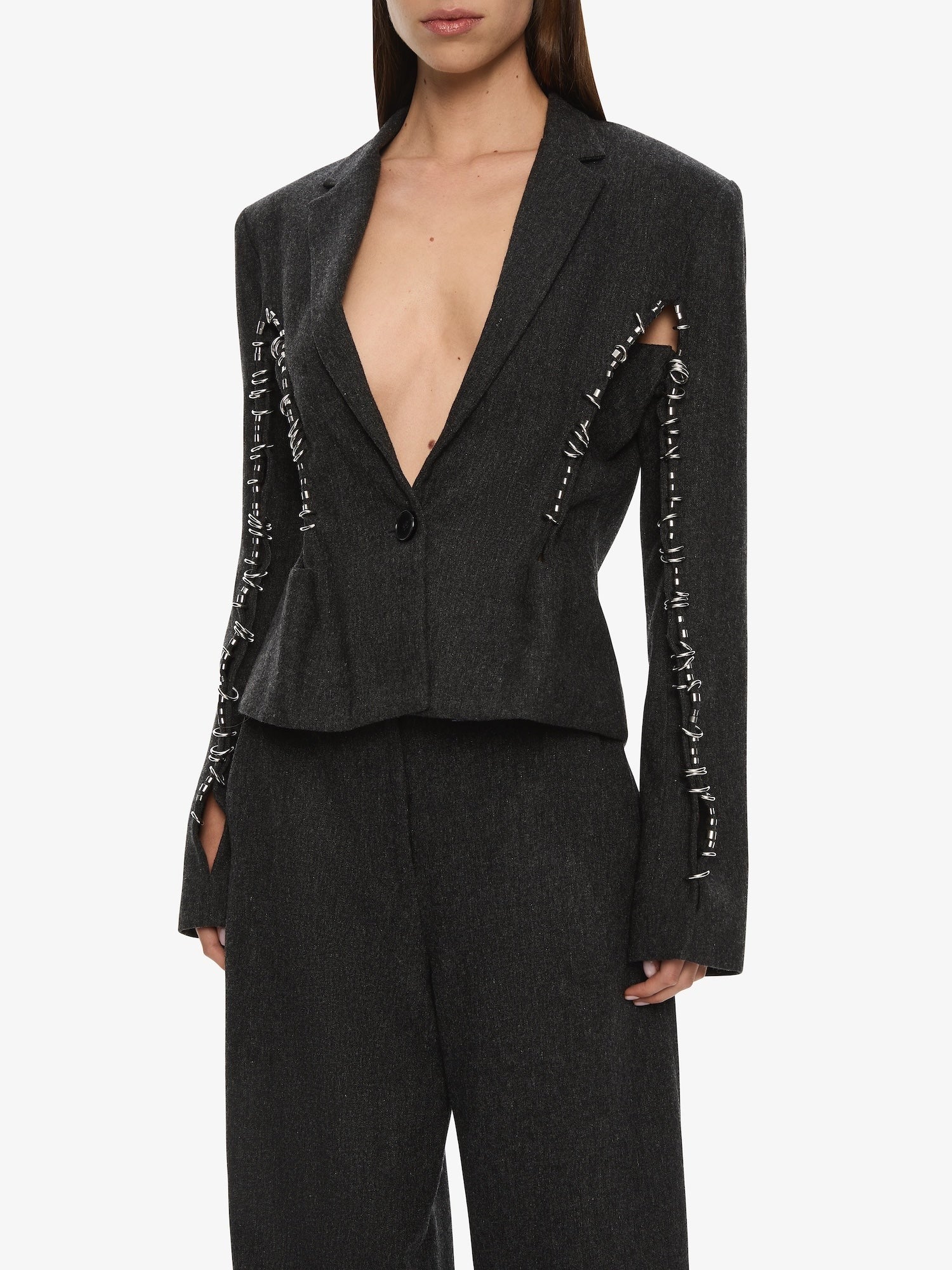 PALMAS PIERCED BLAZER - Image 5
