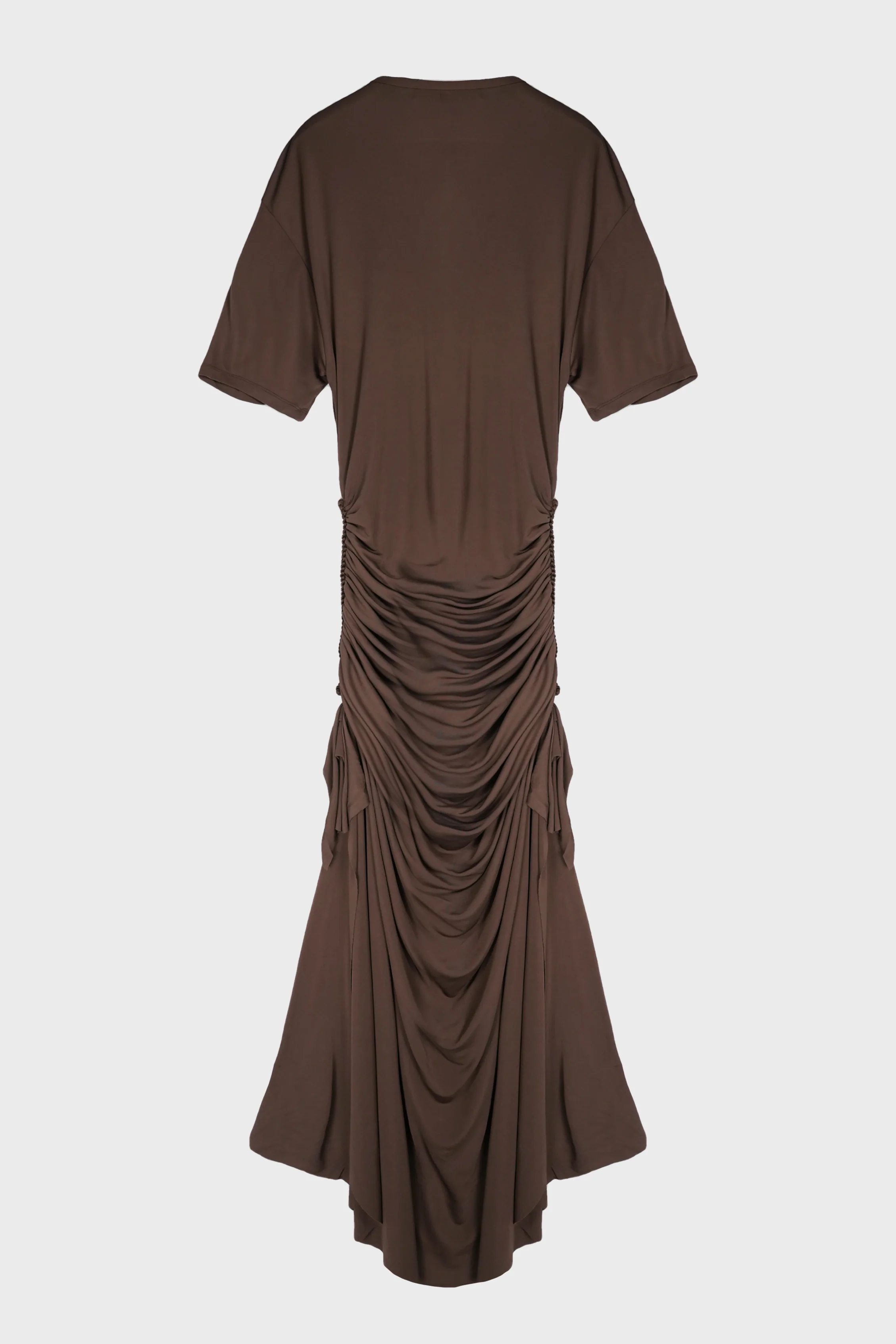 SHIBARI JERSEY RUCHE TEE DRESS - Image 3