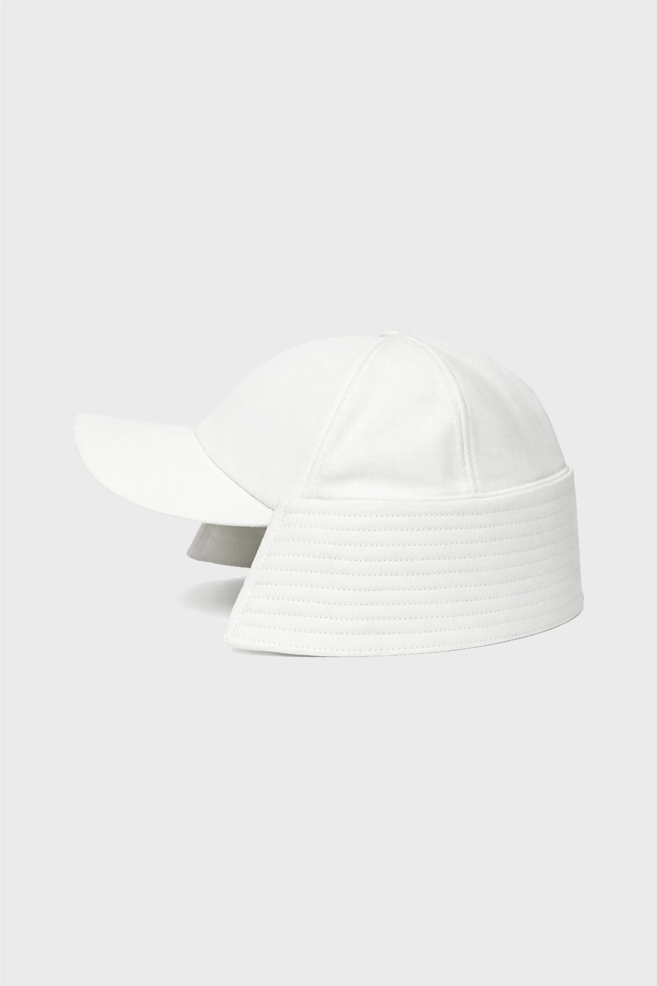 DENIM DRILL BOB MARINE HAT WHITE - Image 2