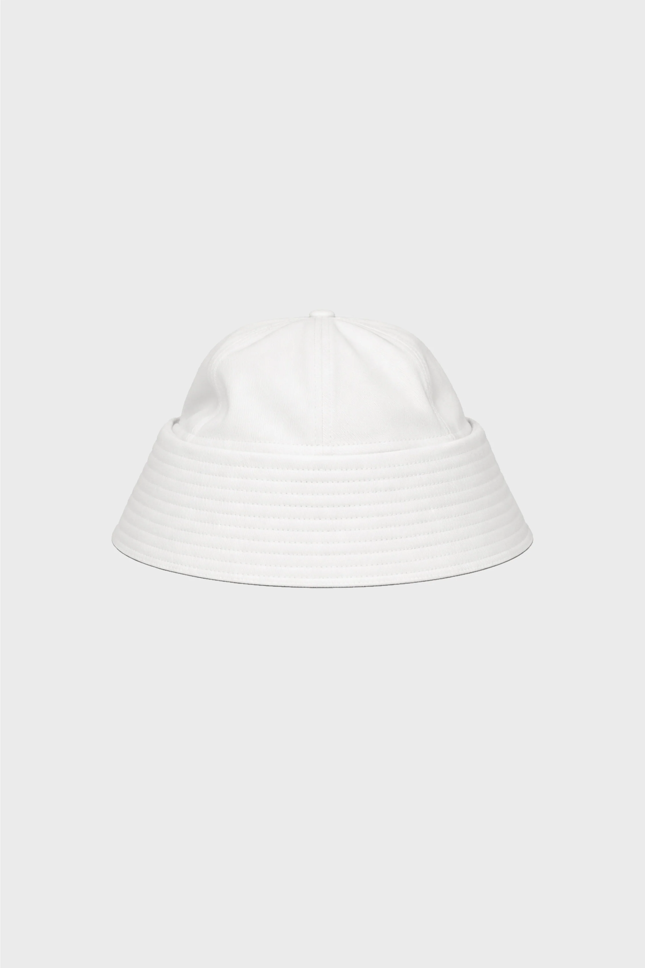 DENIM DRILL BOB MARINE HAT WHITE - Image 3
