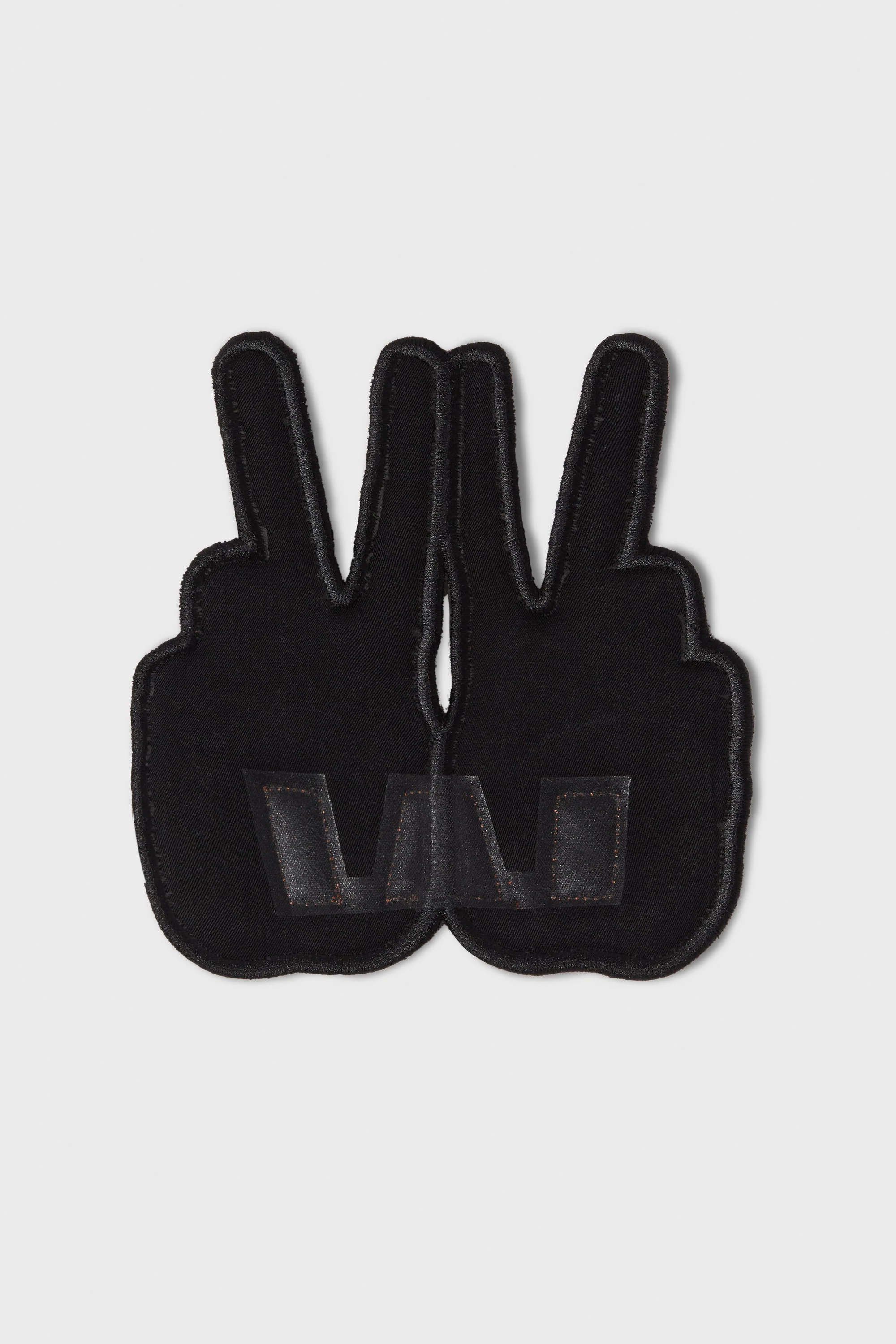 DETACHABLE PEACE PATCH FLUO ORANGE - Image 2