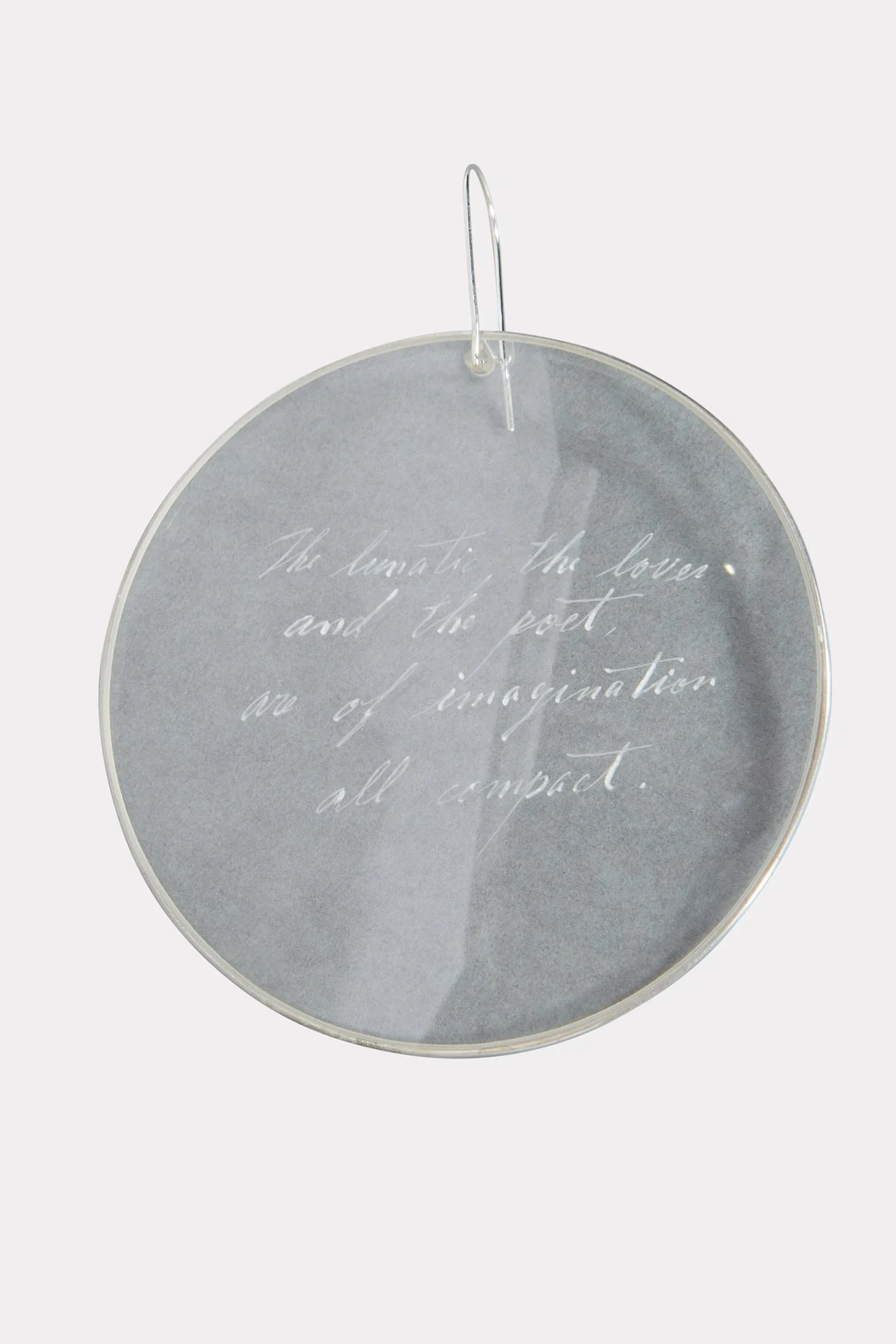 Clear message Earring - Image 2