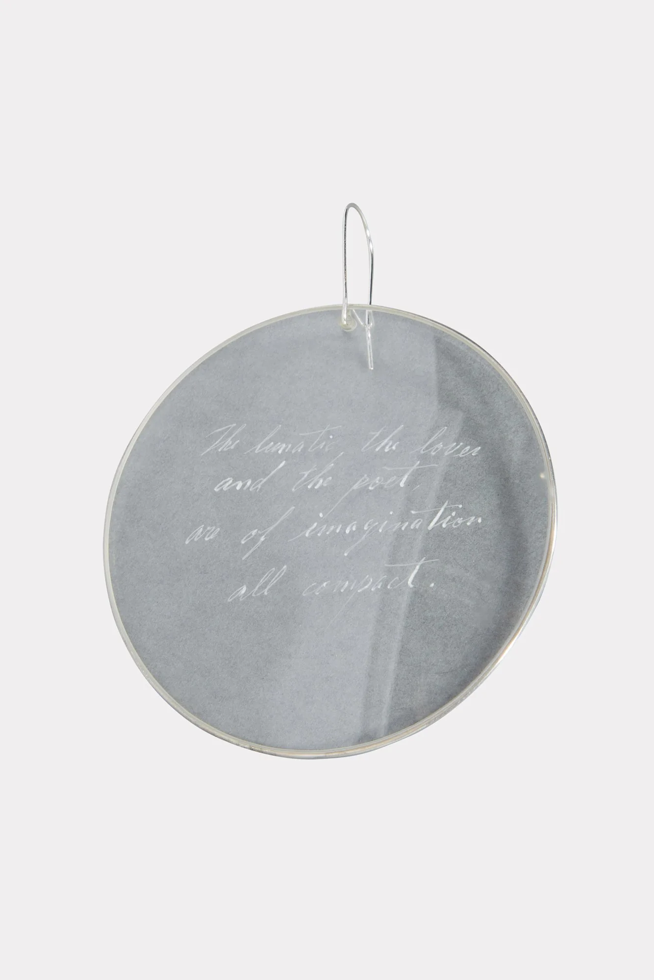 Clear message Earring - Image 3
