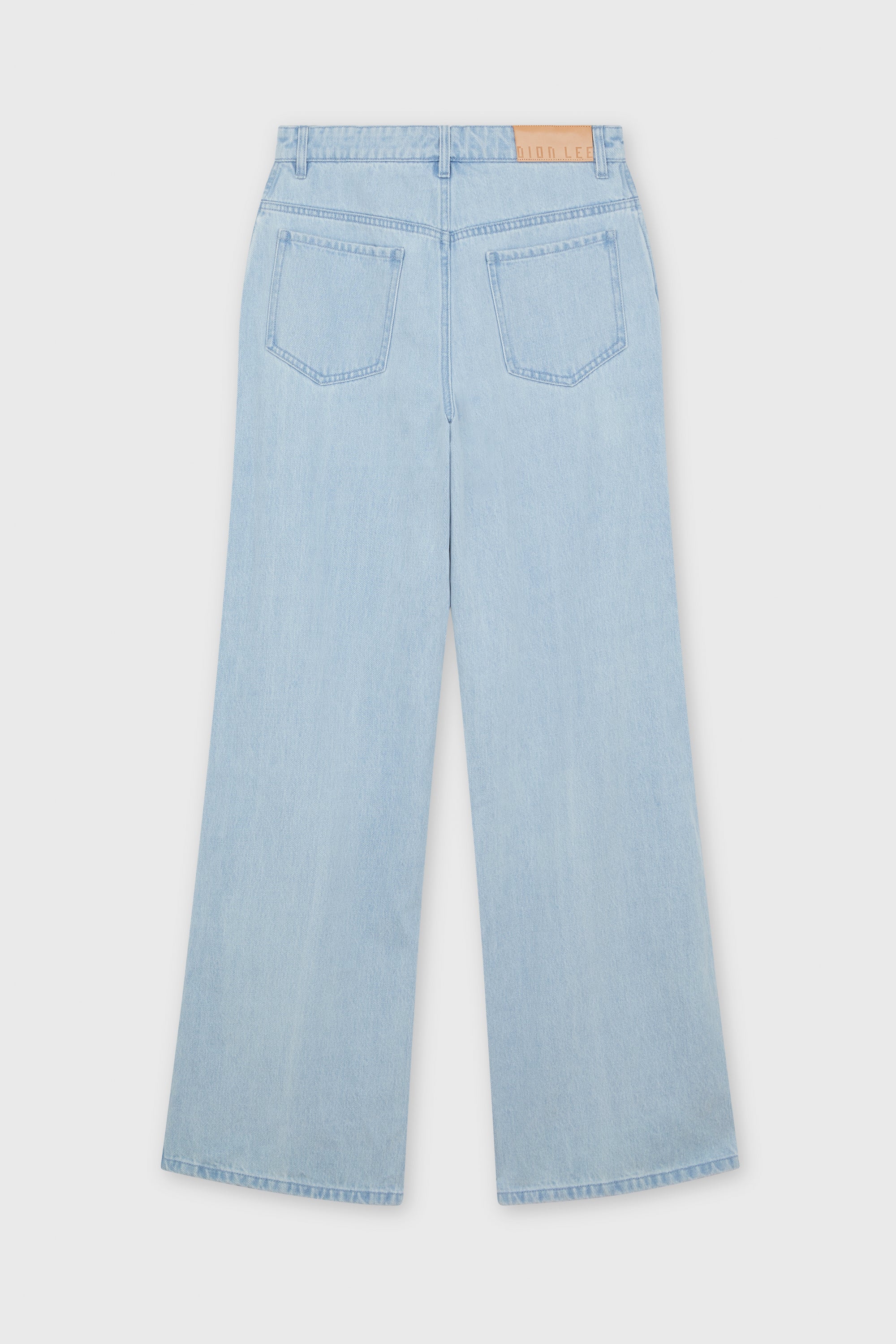 CLASSIC DENIM FRAYED PANTS - Image 3