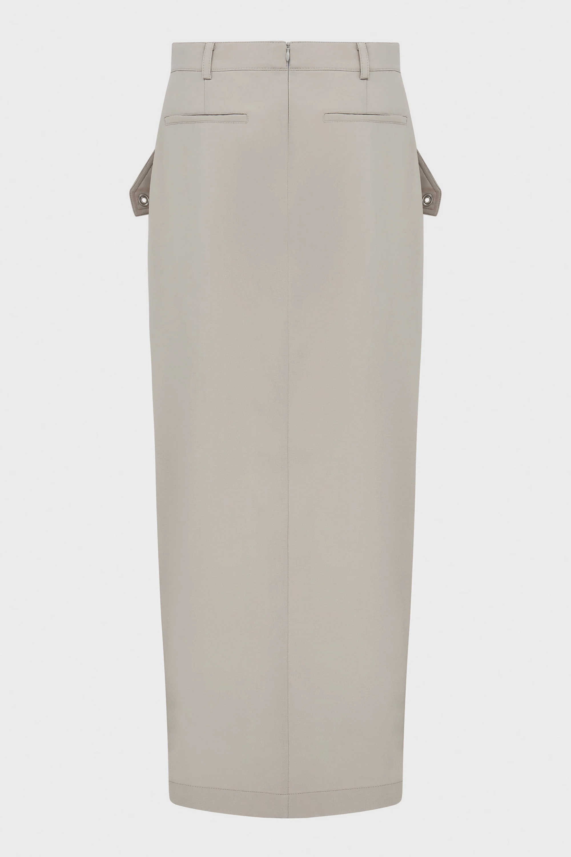 ZIP ACCESS MIDI SKIRT - Image 3