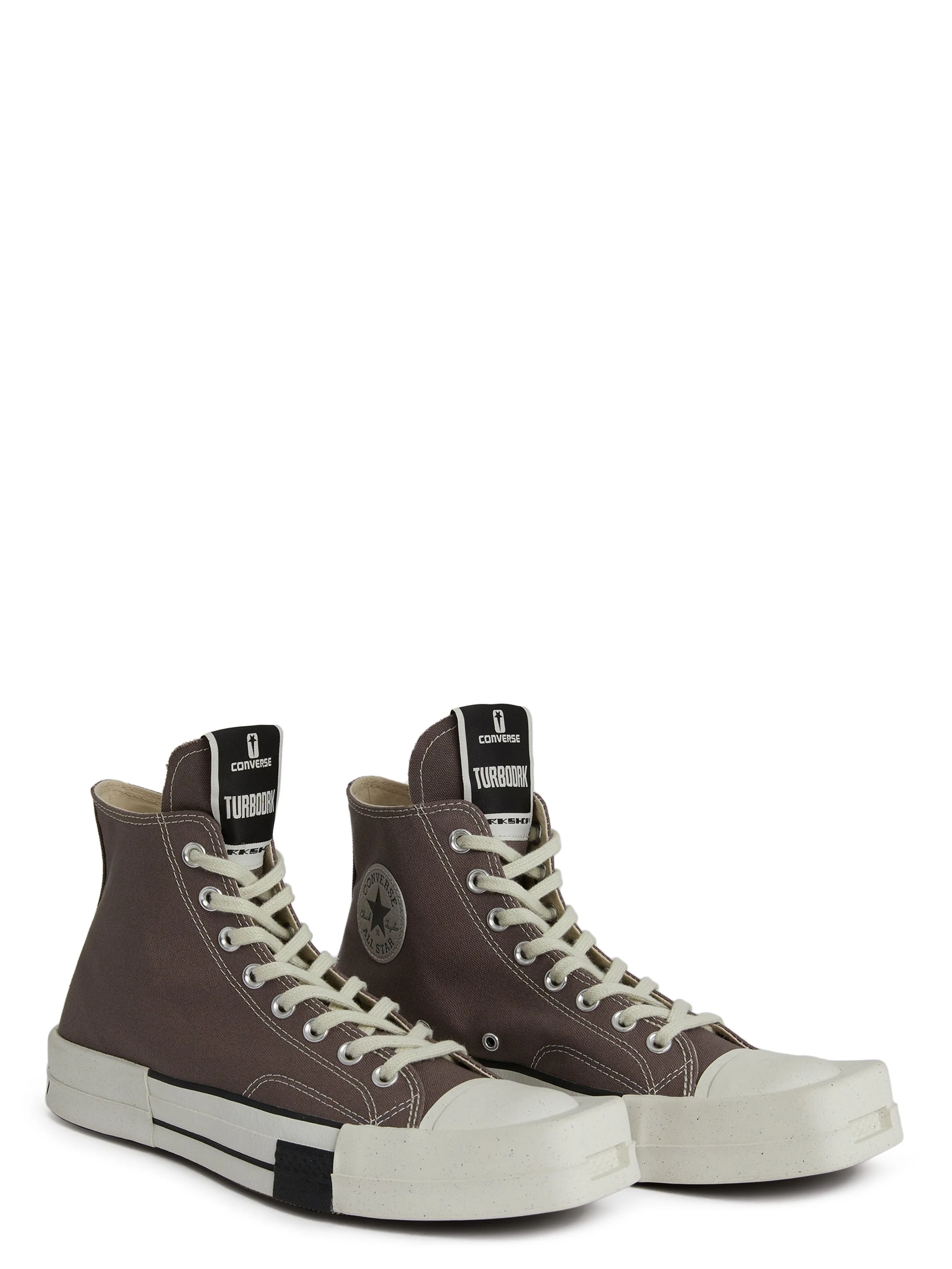 DRKSHDW × CONVERSE TURBODRK LACELESS HI DUST - UNISEX - Image 4