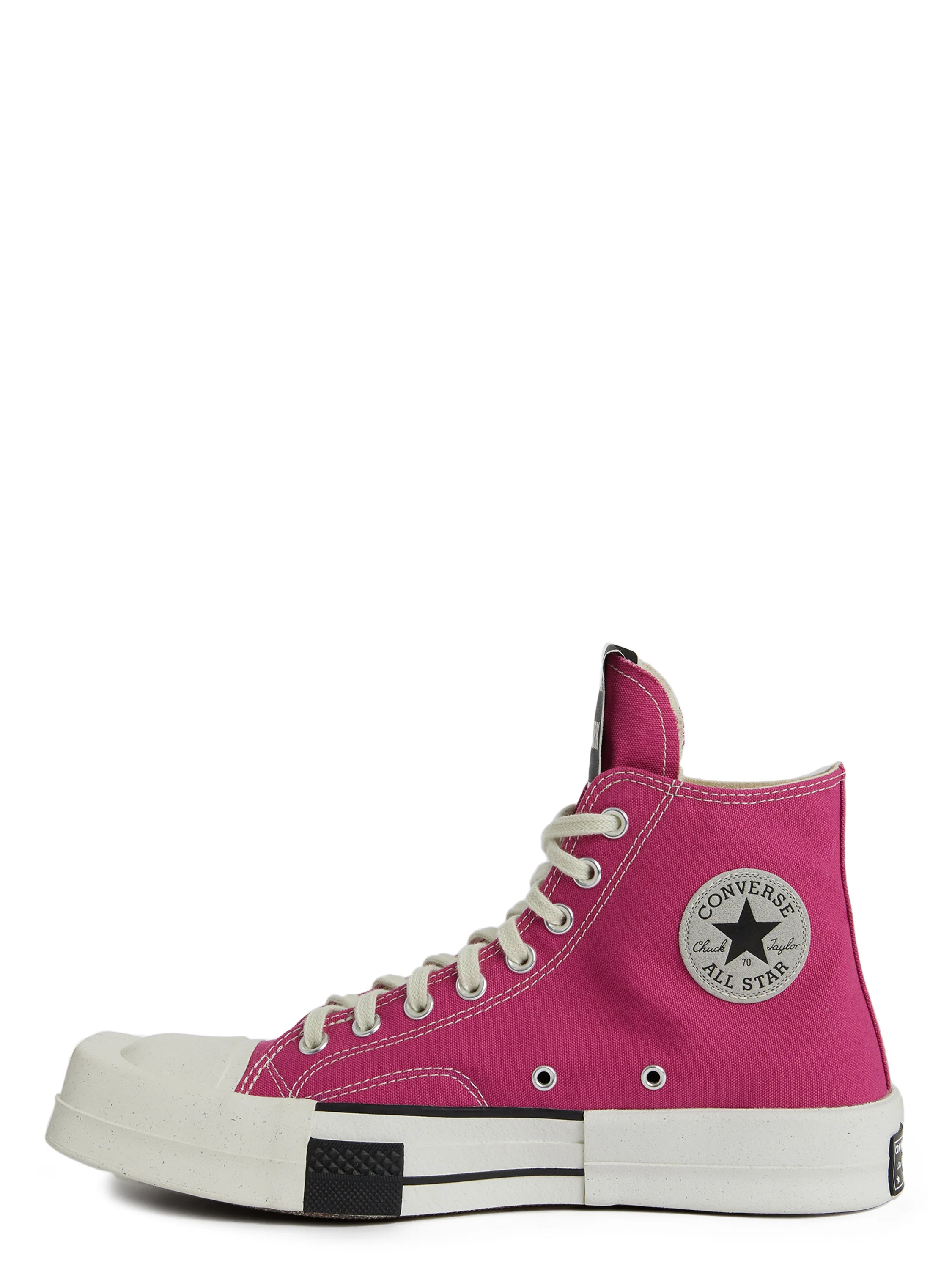 DRKSHDW × CONVERSE TURBODRK LACELESS HI HOTPINK - UNISEX - Image 11