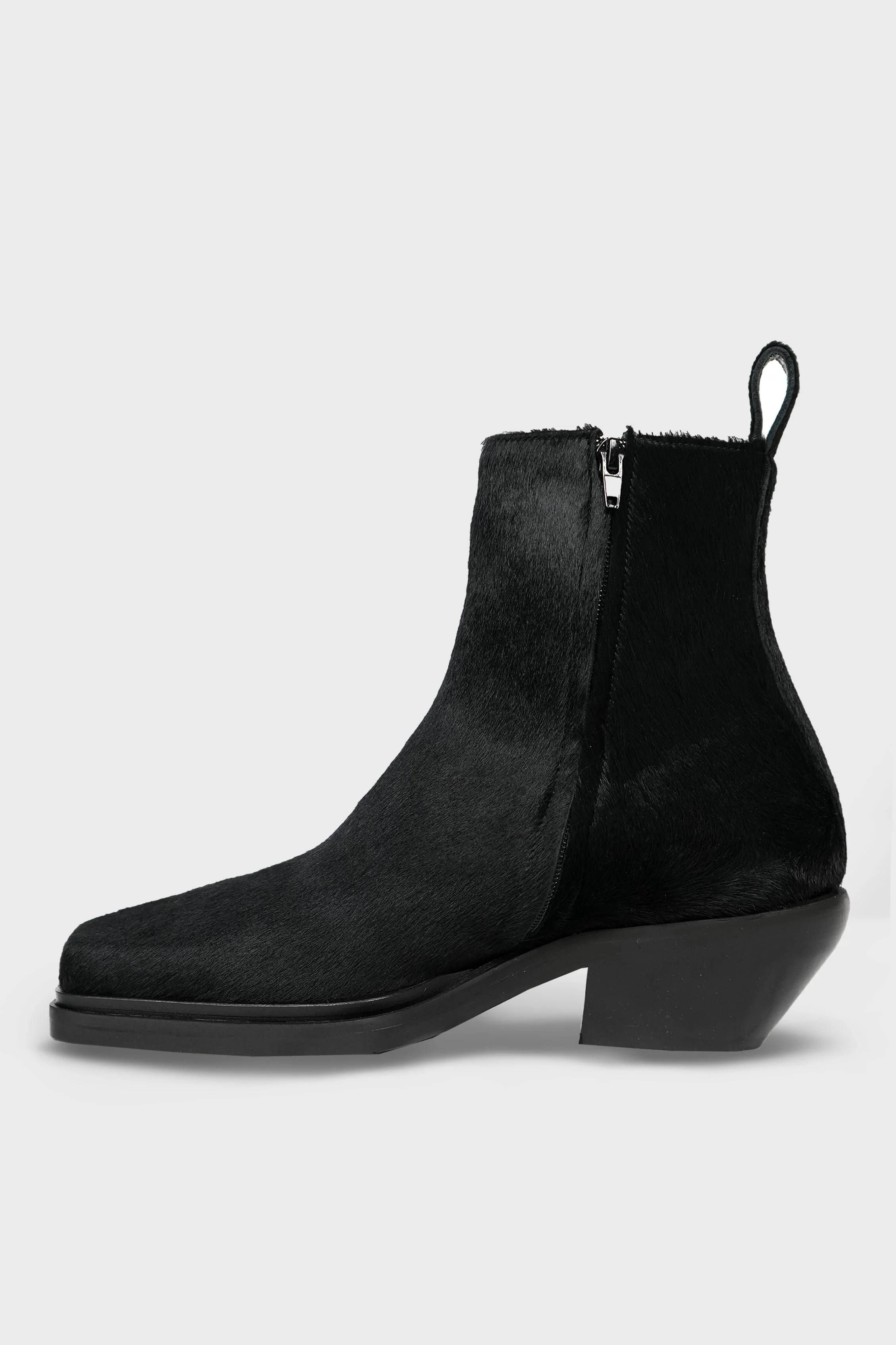 ANKLE BOOT BLACK FUR - Image 3