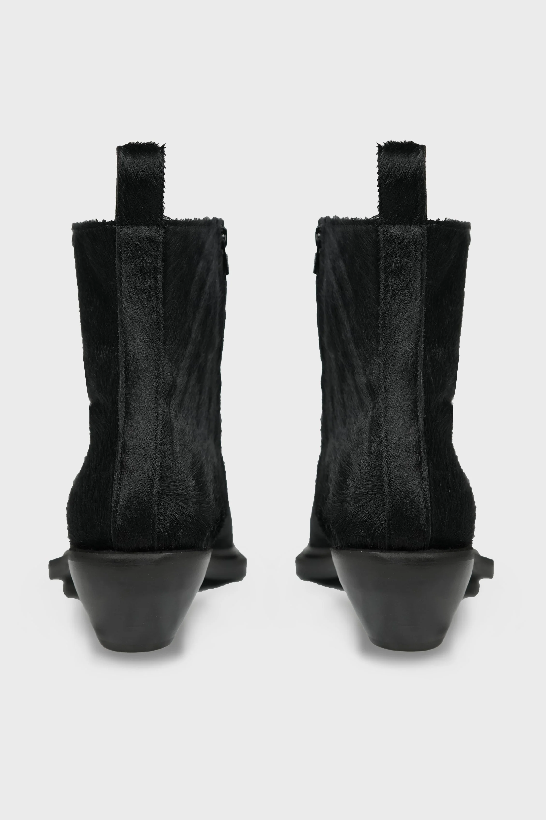 ANKLE BOOT BLACK FUR - Image 4