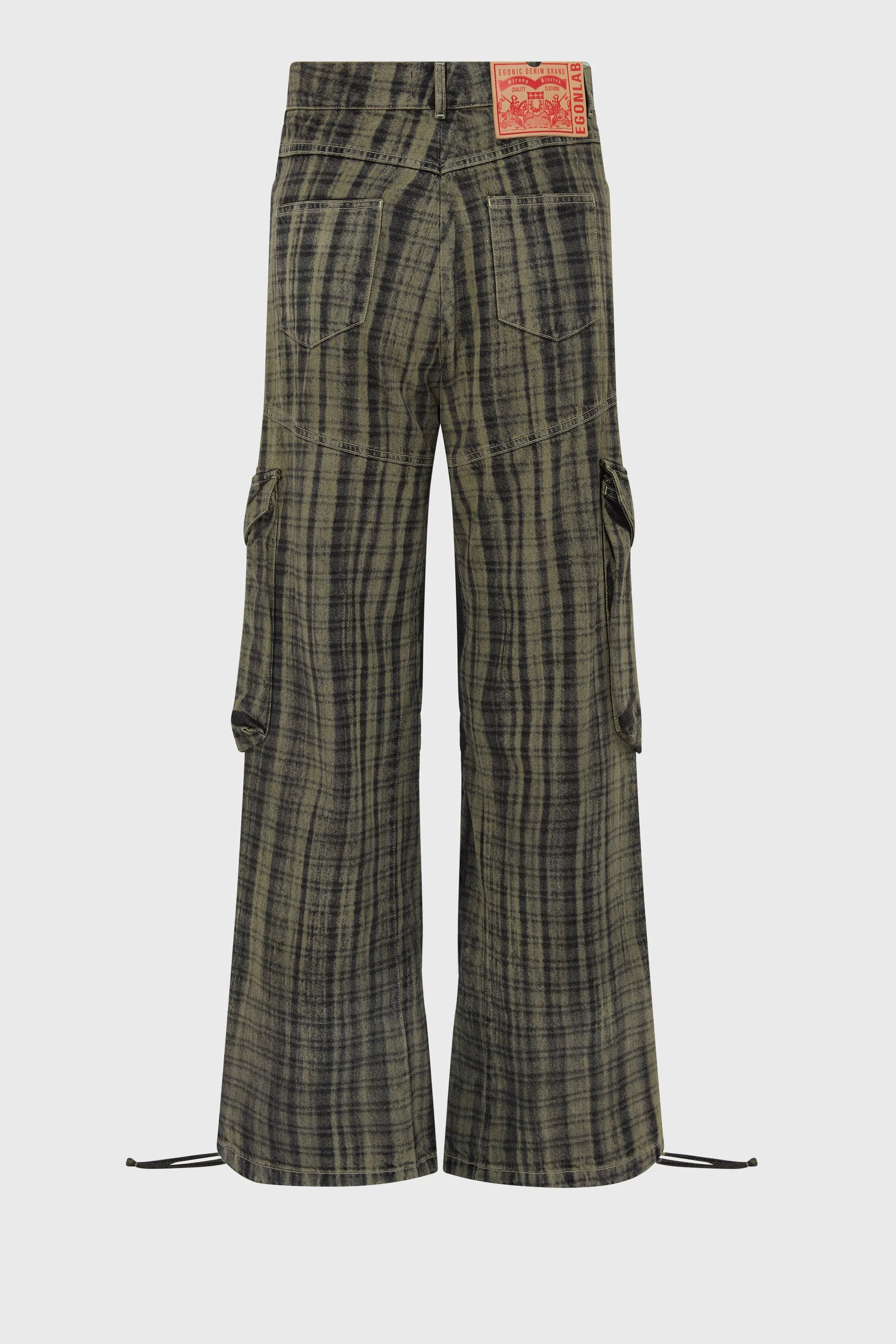 CARGO DENIM TARTAN DENIM - Image 3