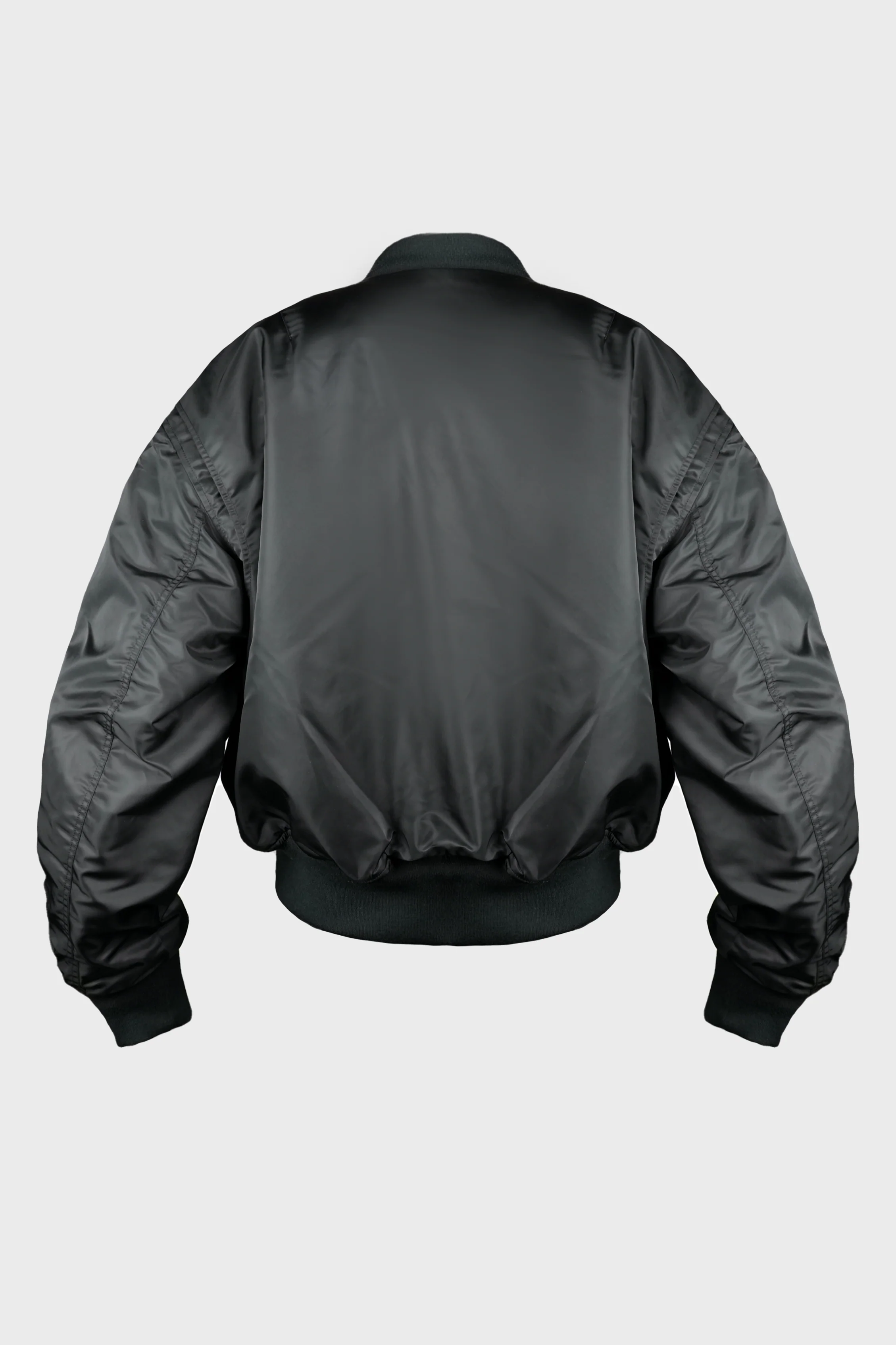 CROPPED BROAD BOMBER OIL - Image 3