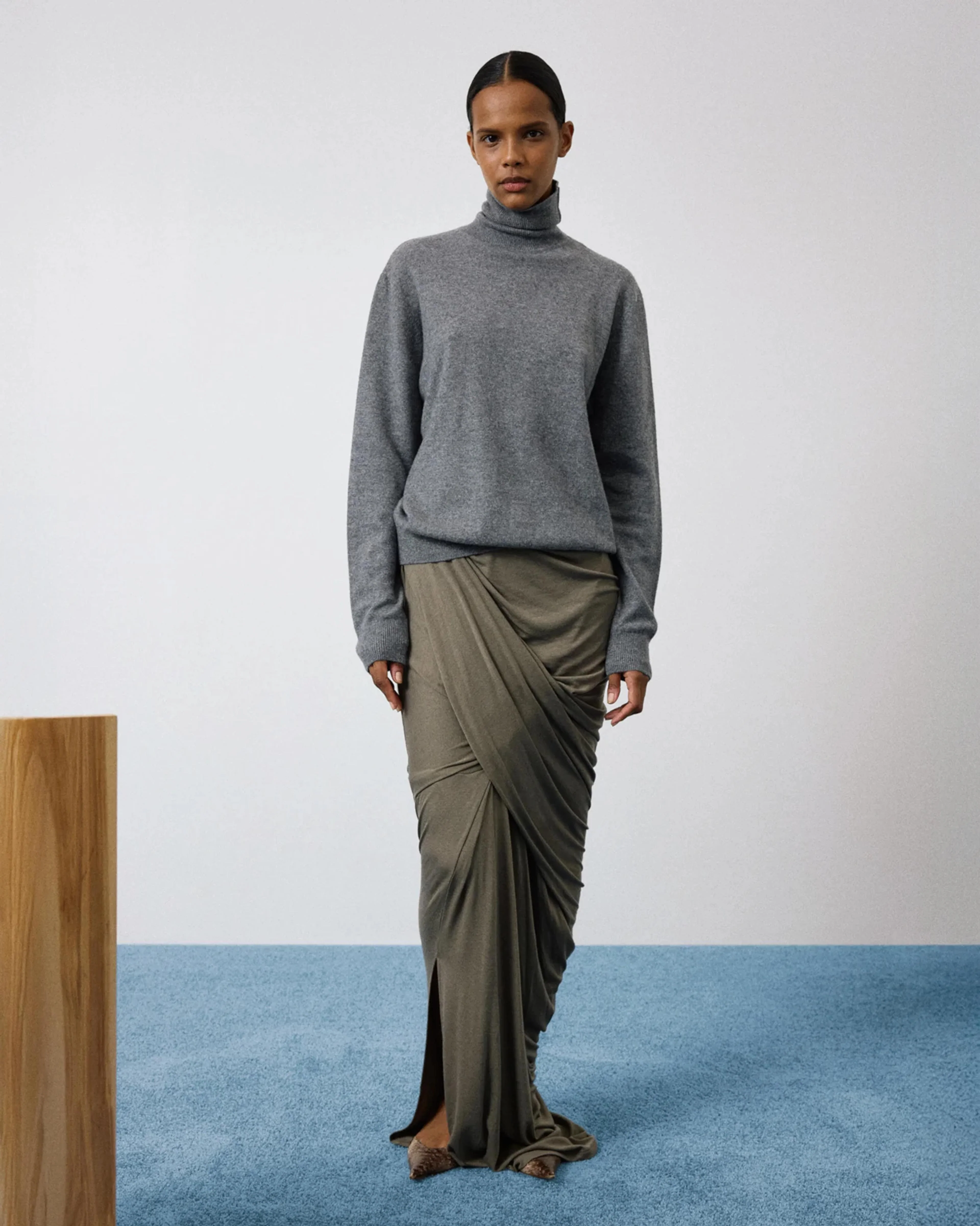 DIA SKIRT TAUPE - Image 2