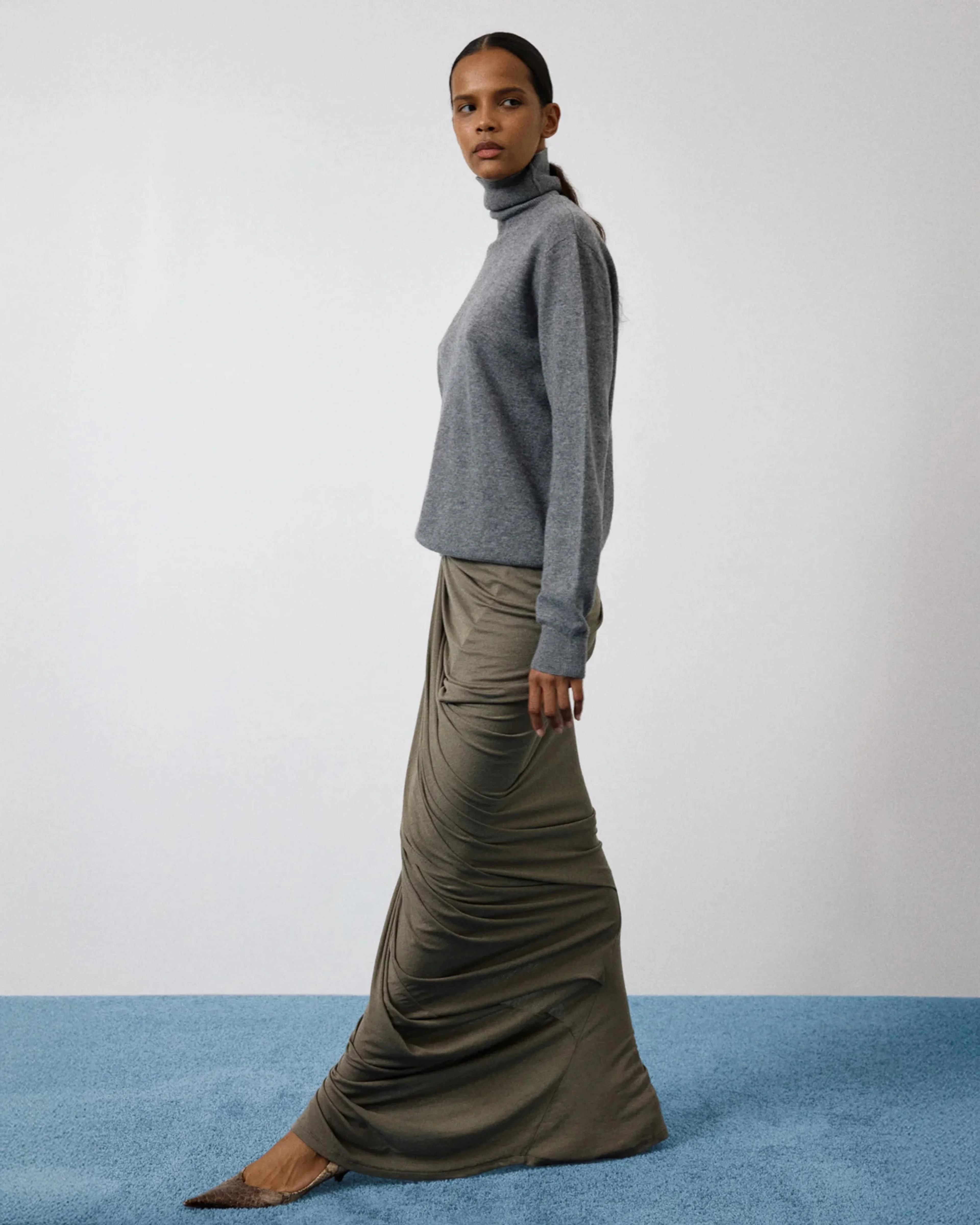 DIA SKIRT TAUPE - Image 4
