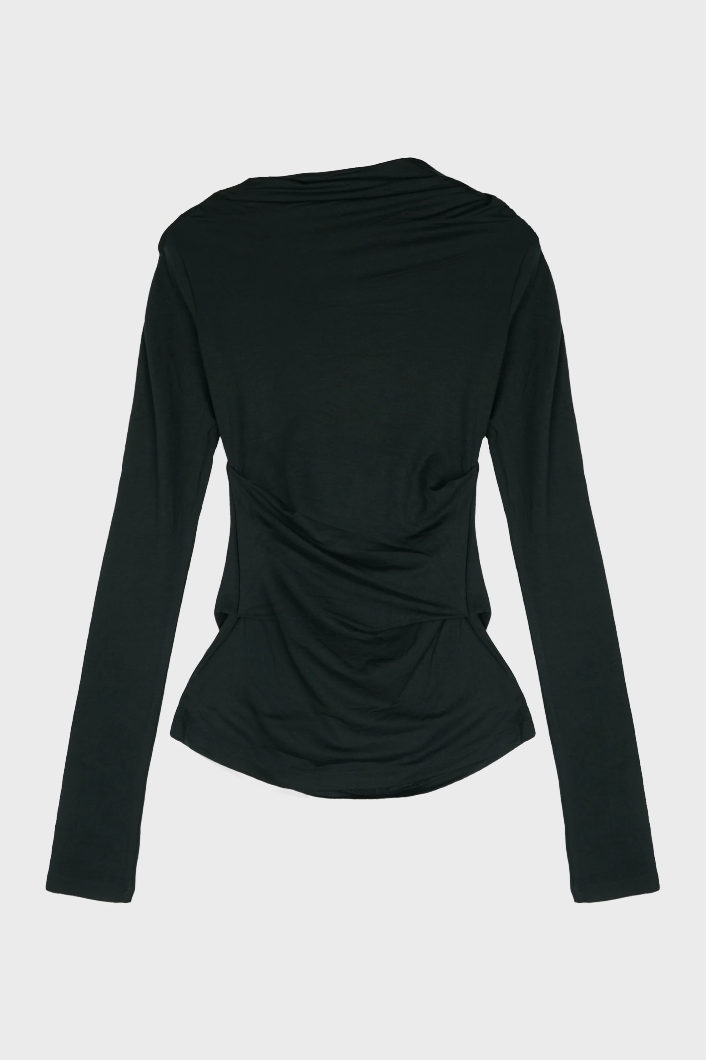DRAPE TOP BLACK - Image 3