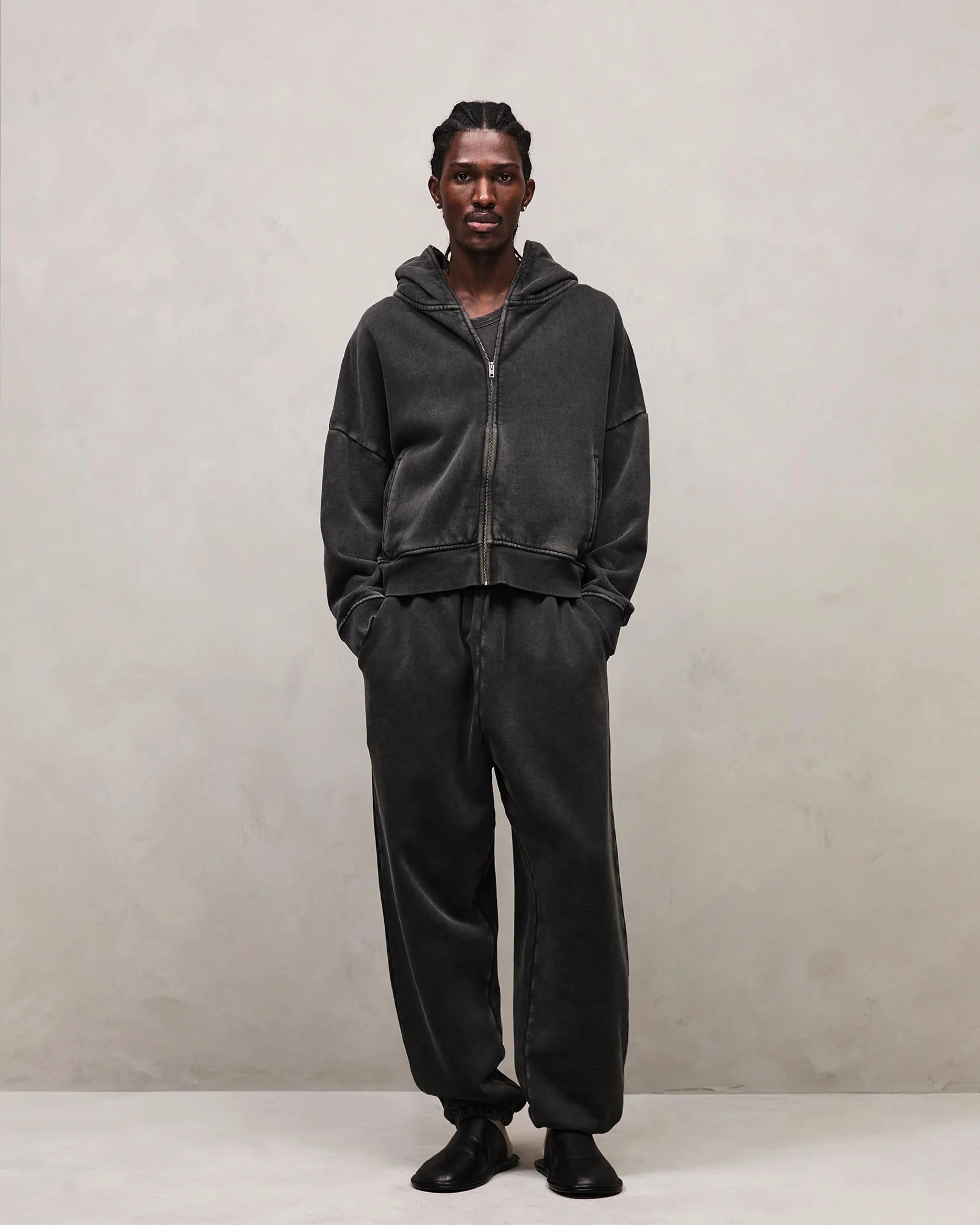 ETERNAL ZIP WASHED BLACK - Image 2