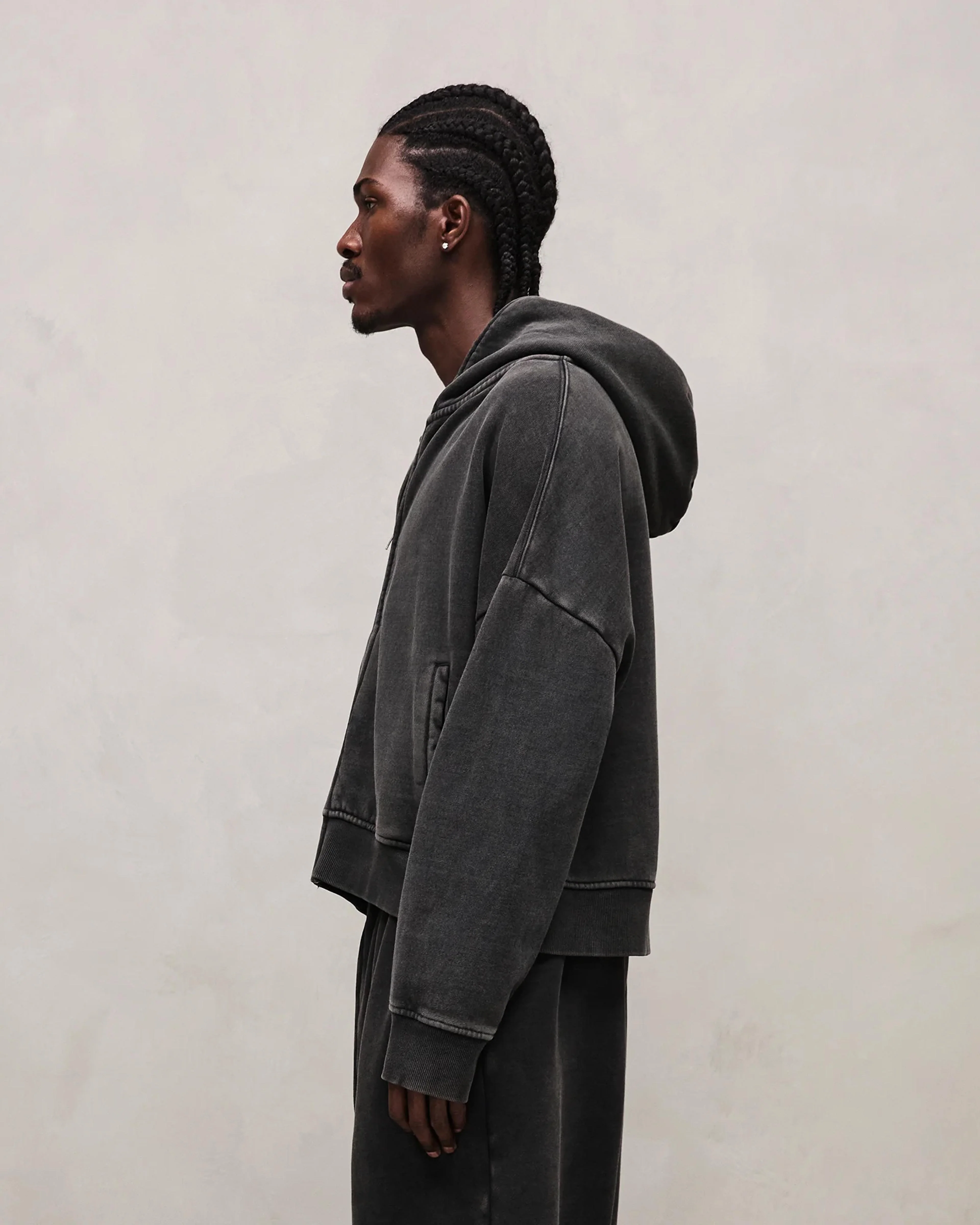 ETERNAL ZIP WASHED BLACK - Image 4