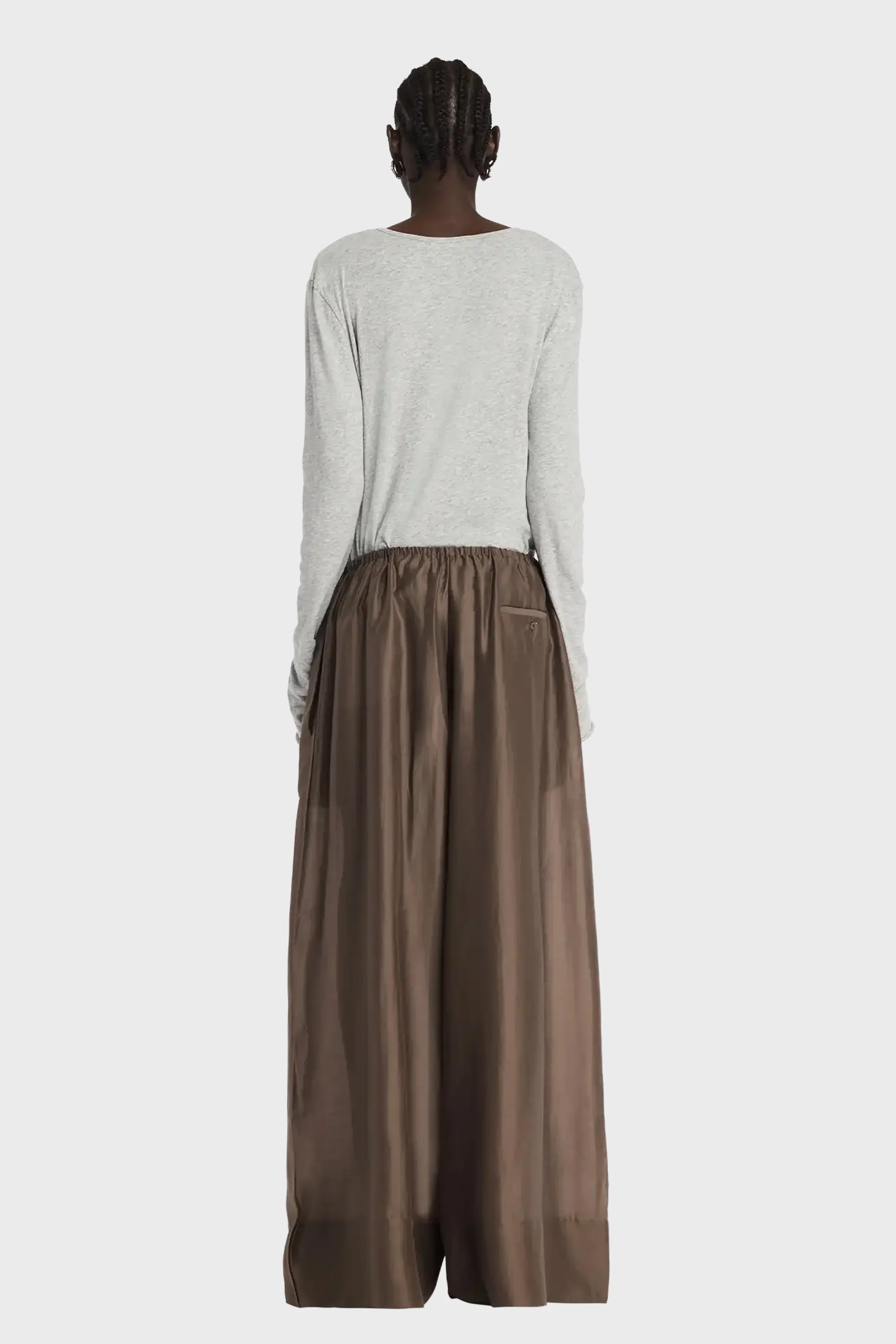 VENTO WIDE LEG PANT MOCHA - Image 5