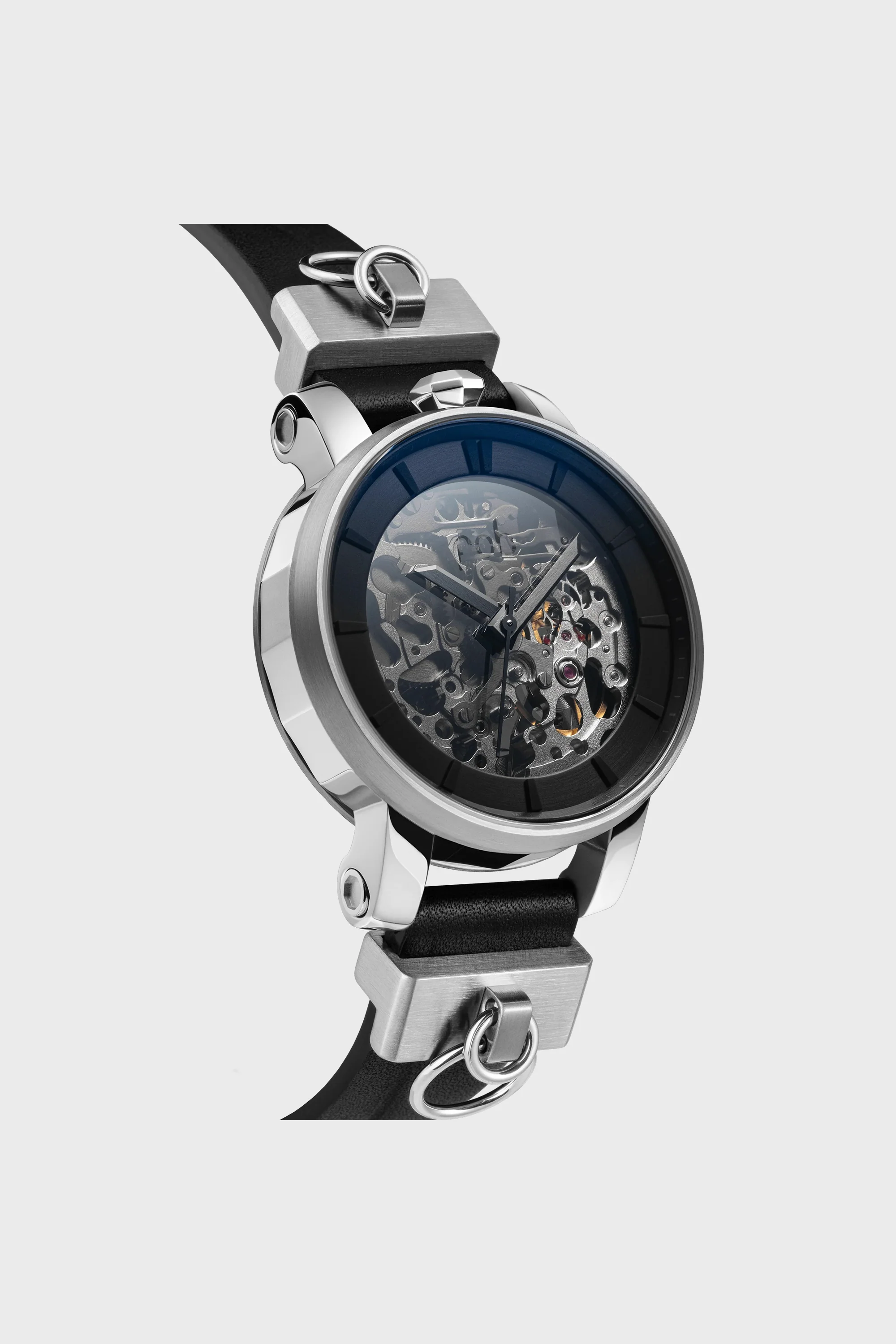 R360 SILVER METAL / TRIPLE BLACK LEATHER - Image 2