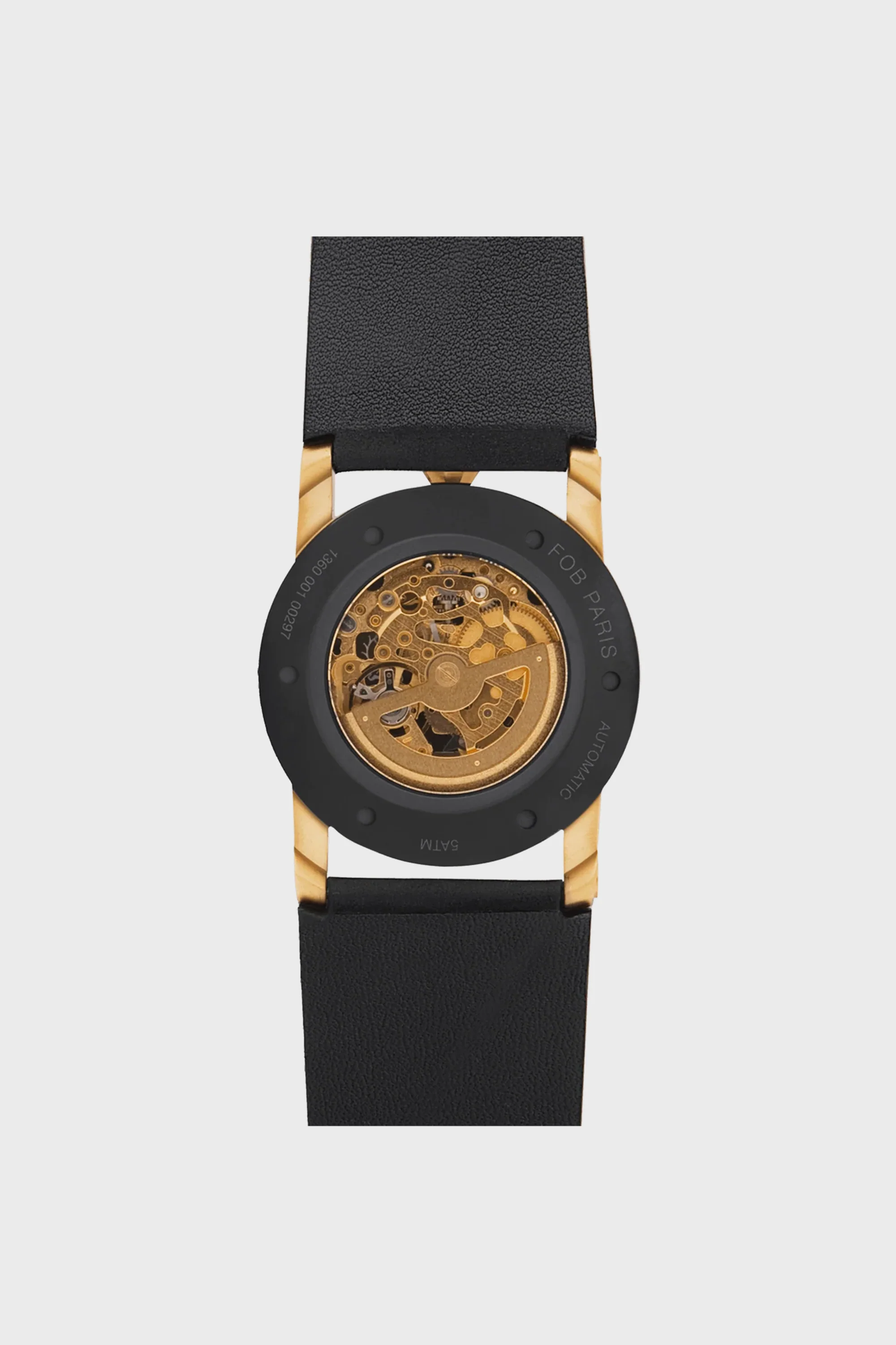 R413 GOLD / BLACK LEATHER - Image 2