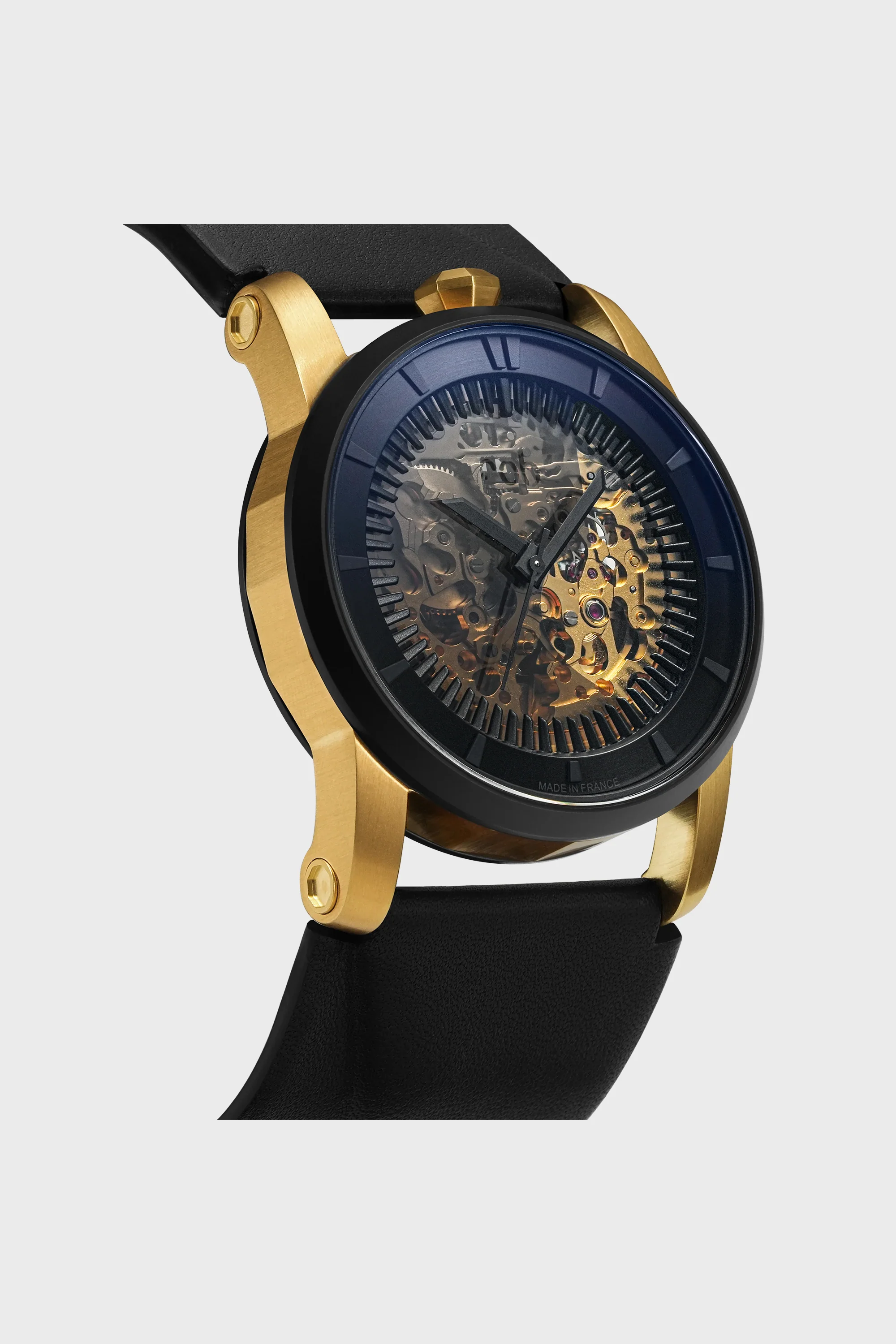 R413 GOLD / BLACK LEATHER - Image 3