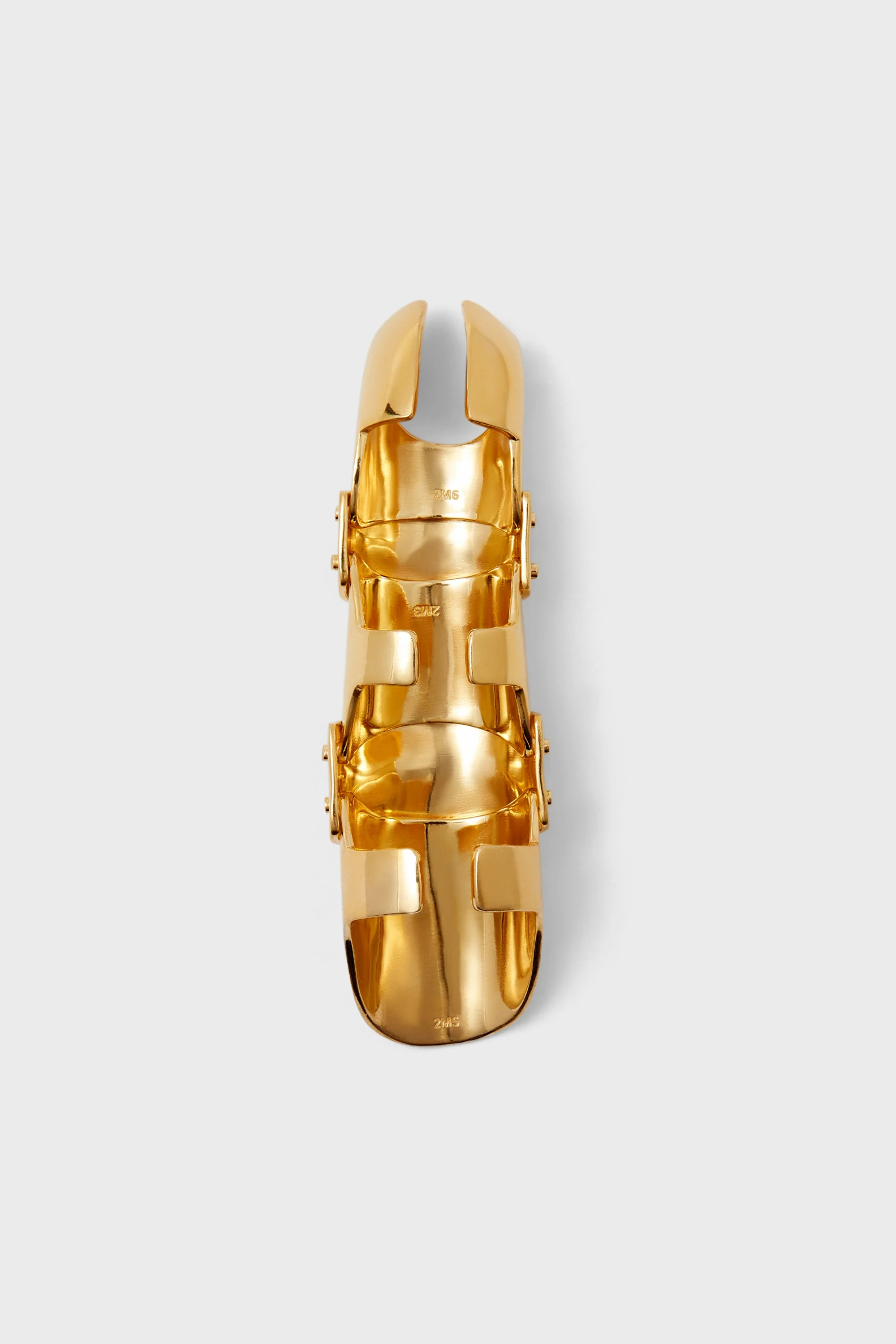FULL FINGER RING WITHOUT NAIL GOLD - Image 2