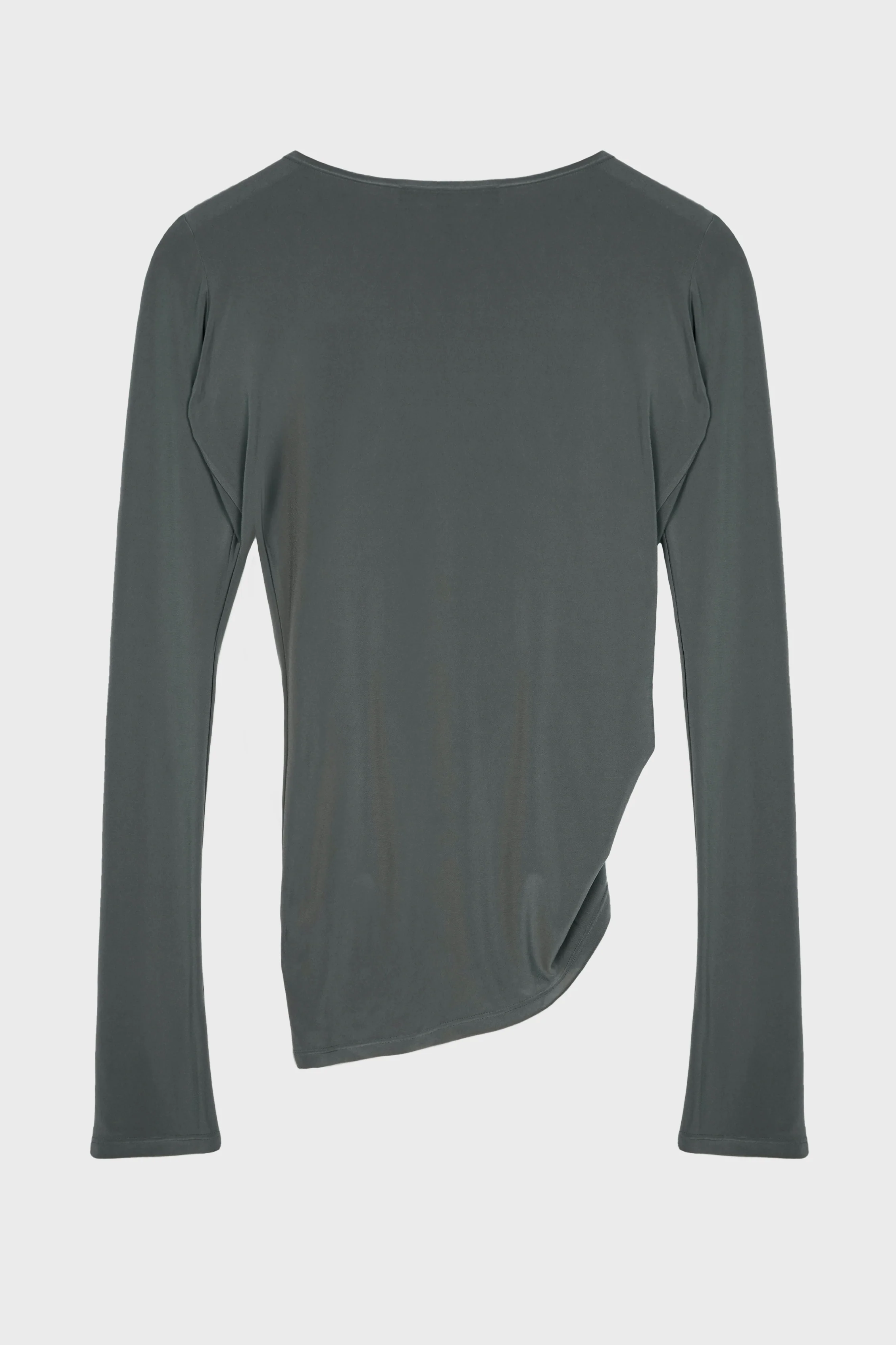 CLAW DRAPED LONG SLEEVE TOP - Image 2
