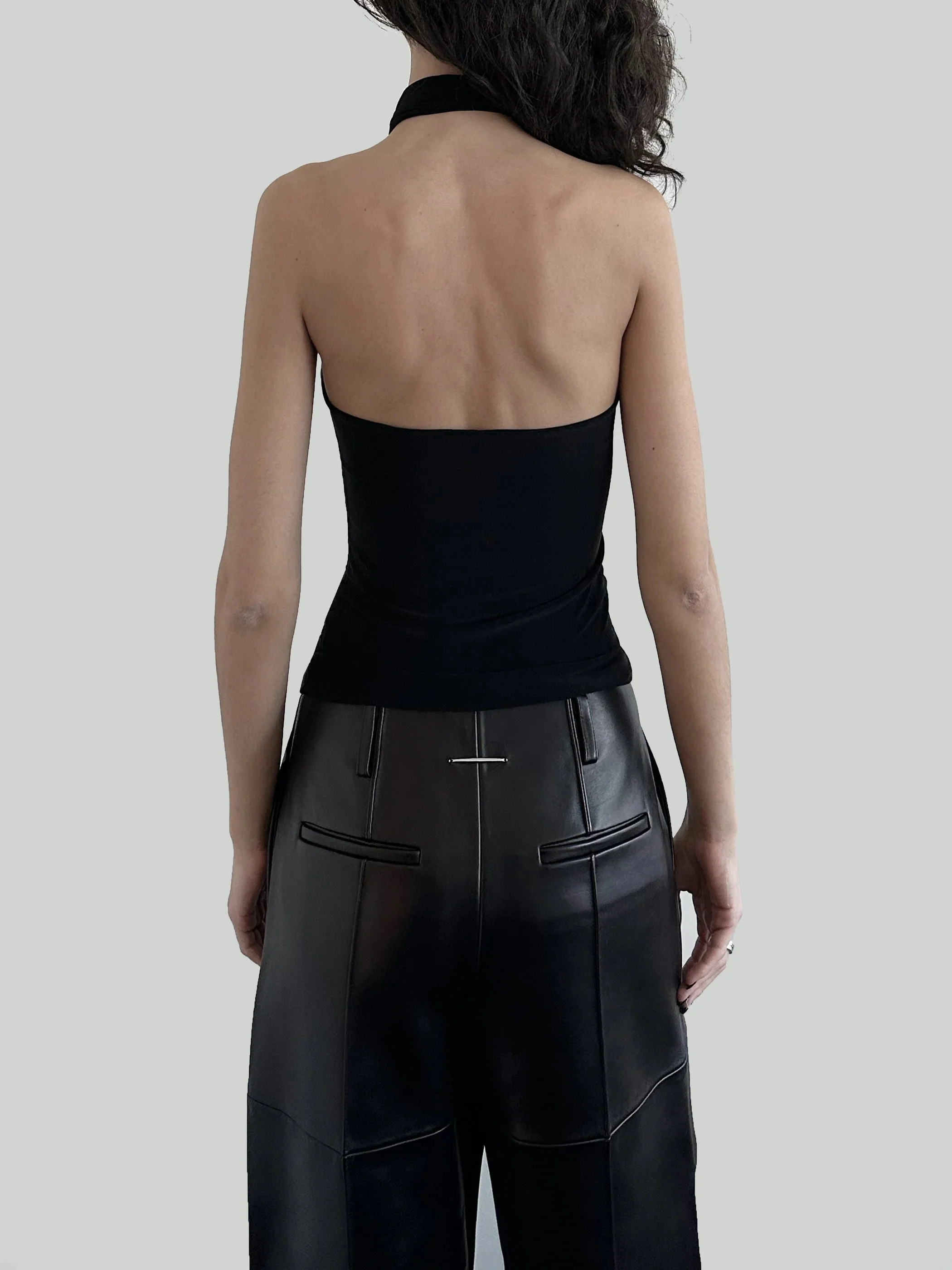 CLAW HALTER SCARF TOP - Image 4